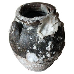 15th Century Salvaged Shipwreck Sawankhalok Jar, Royal Nanhai, circa 1460