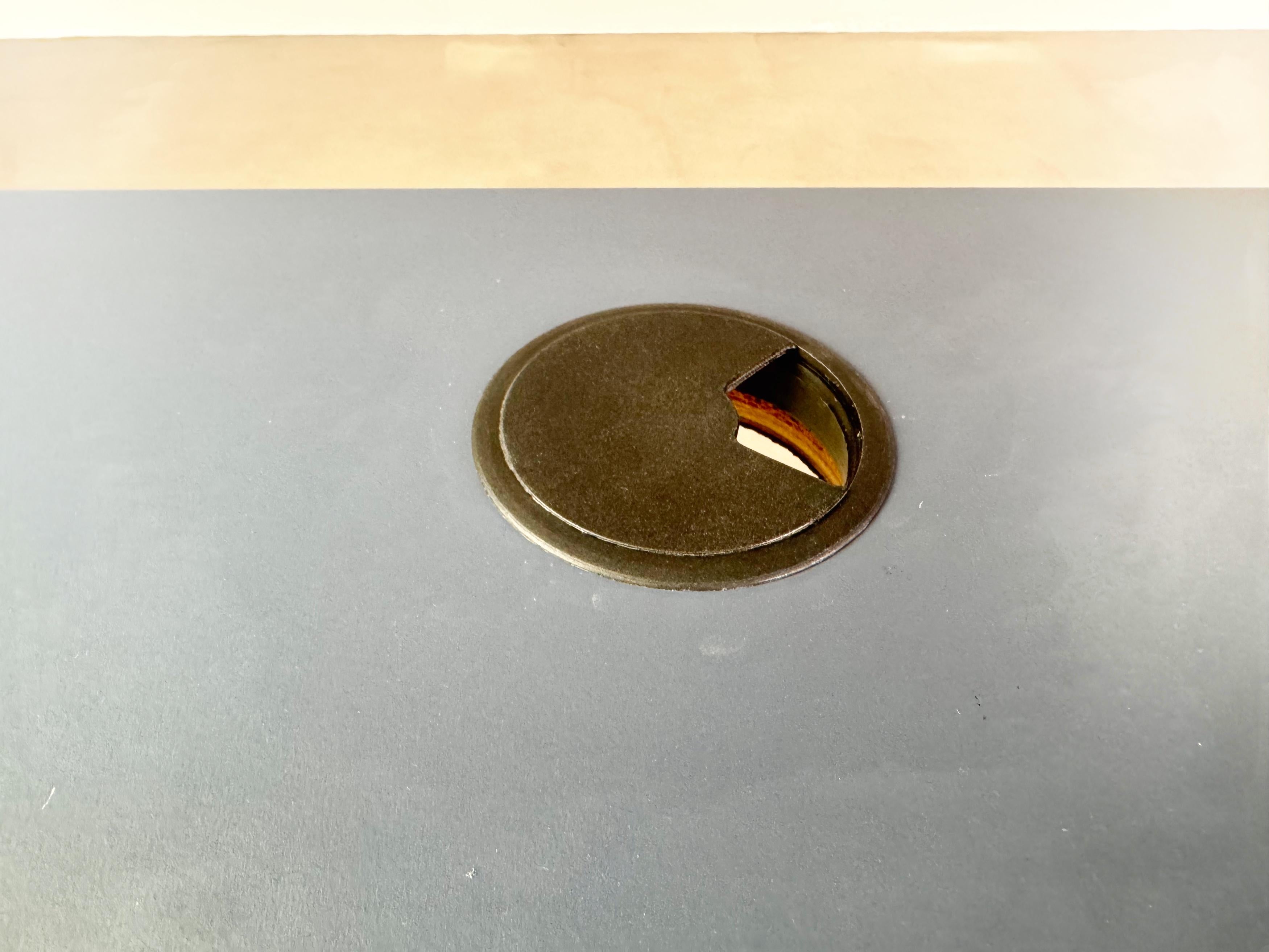 10x Original Egon Eiermann Schreibtisch Richard Lampert Metall For Sale 1