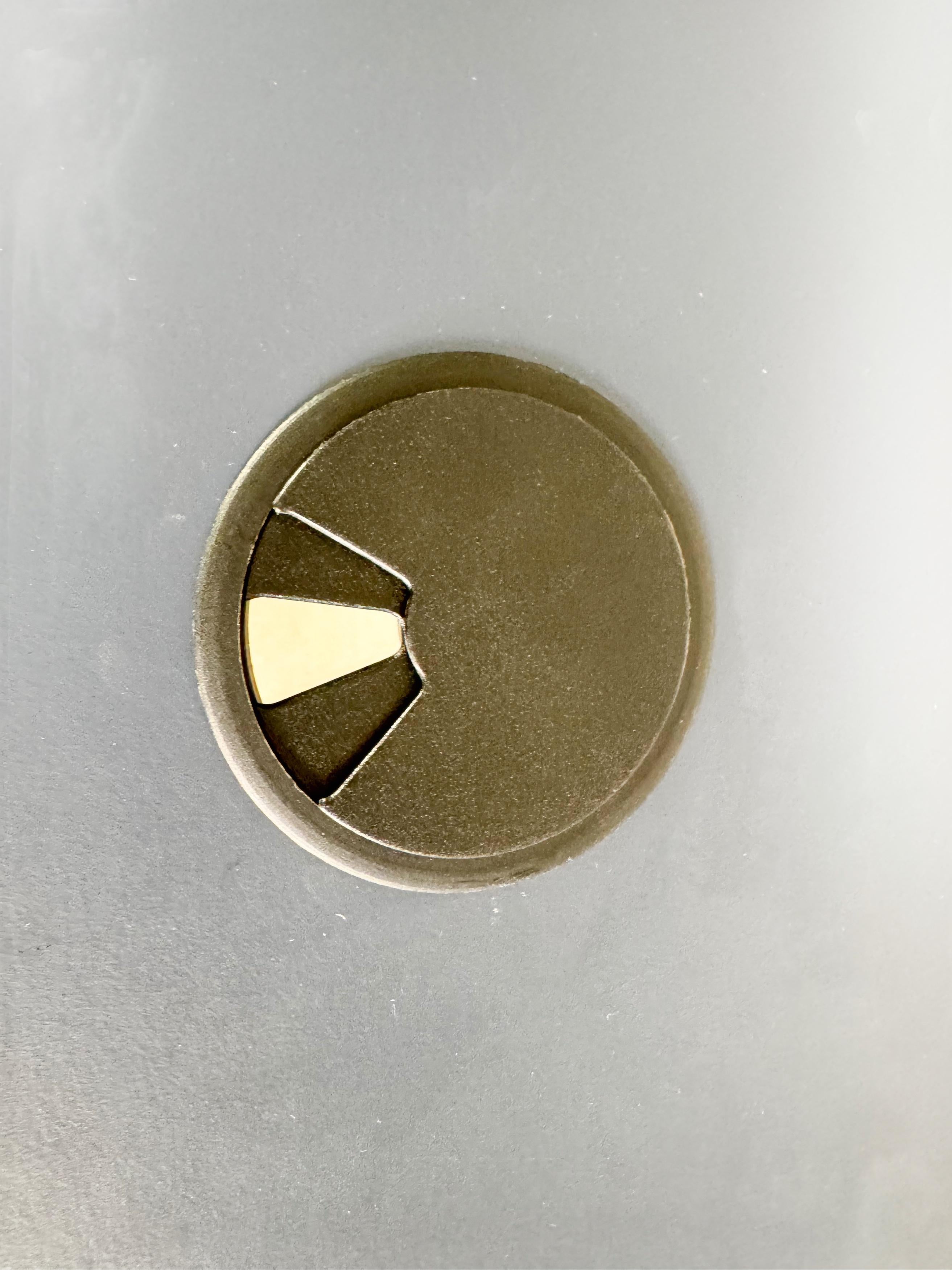 10x Original Egon Eiermann Schreibtisch Richard Lampert Metall For Sale 2