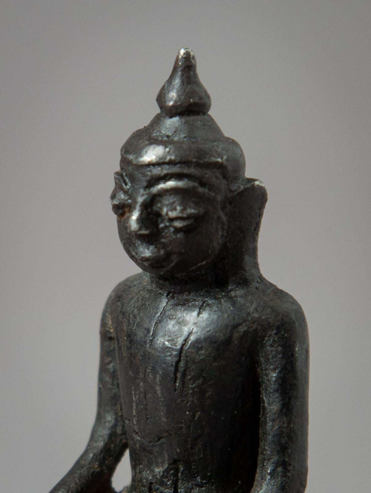 16-17th century Antique bronze Burmese Buddha statue - OriginalBuddhas 5