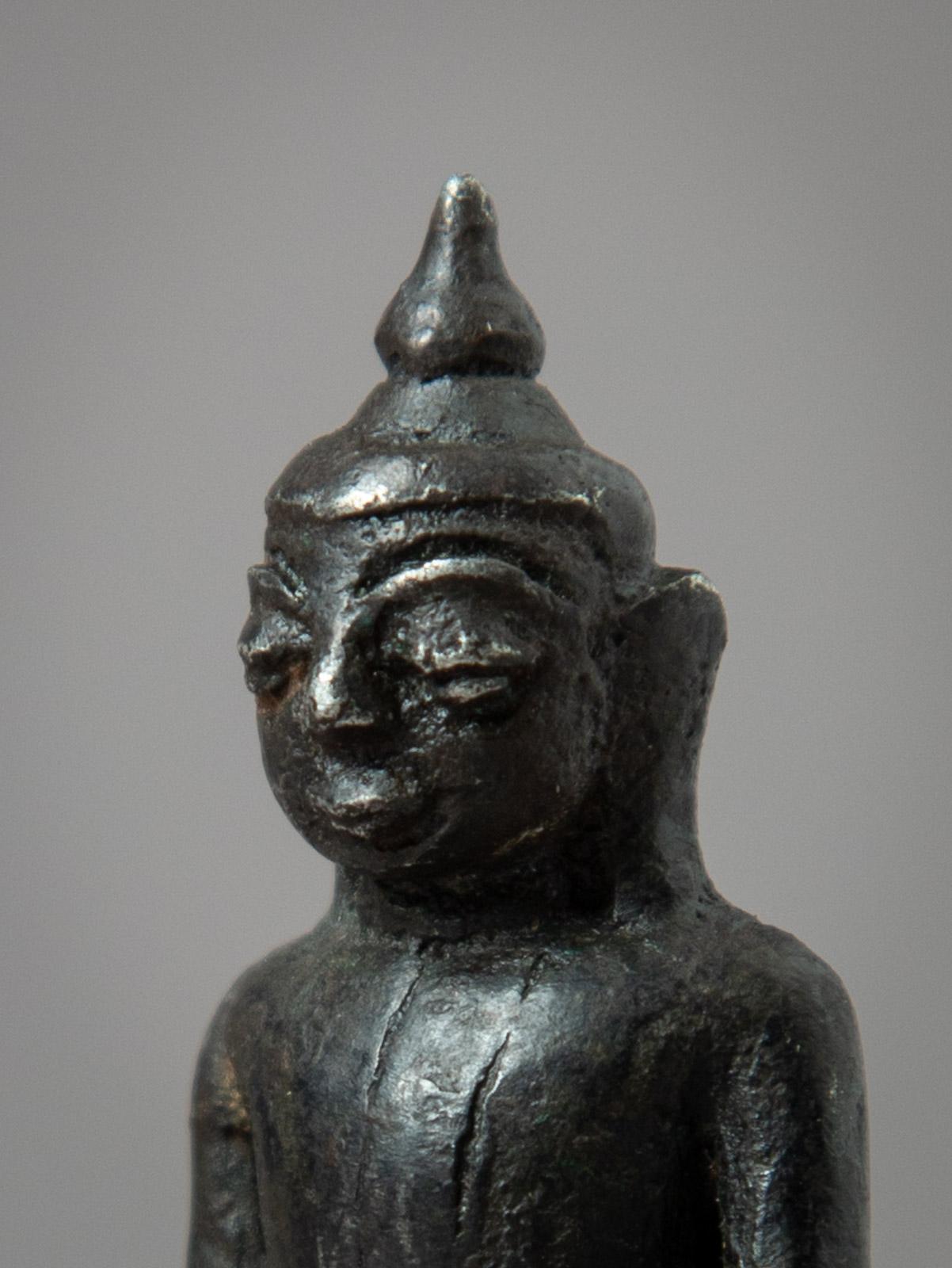 16-17th century Antique bronze Burmese Buddha statue - OriginalBuddhas 8