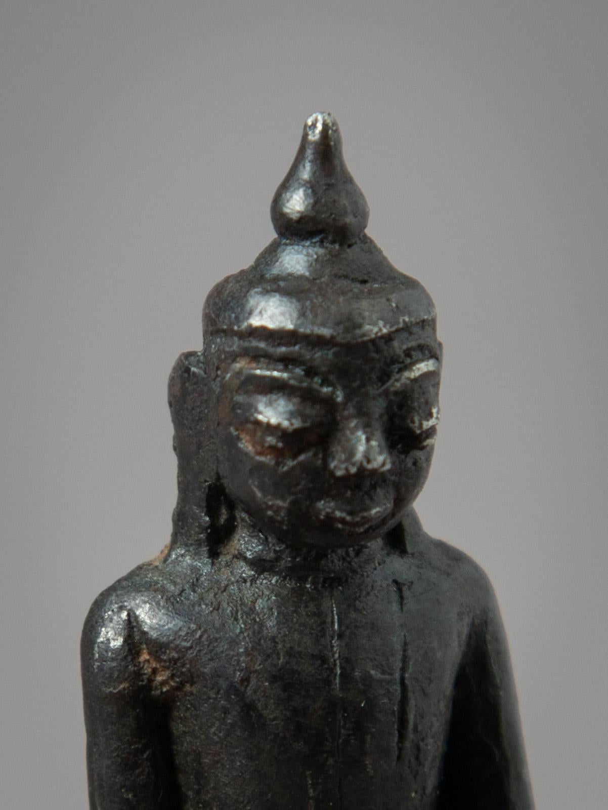 16-17th century Antique bronze Burmese Buddha statue - OriginalBuddhas 1