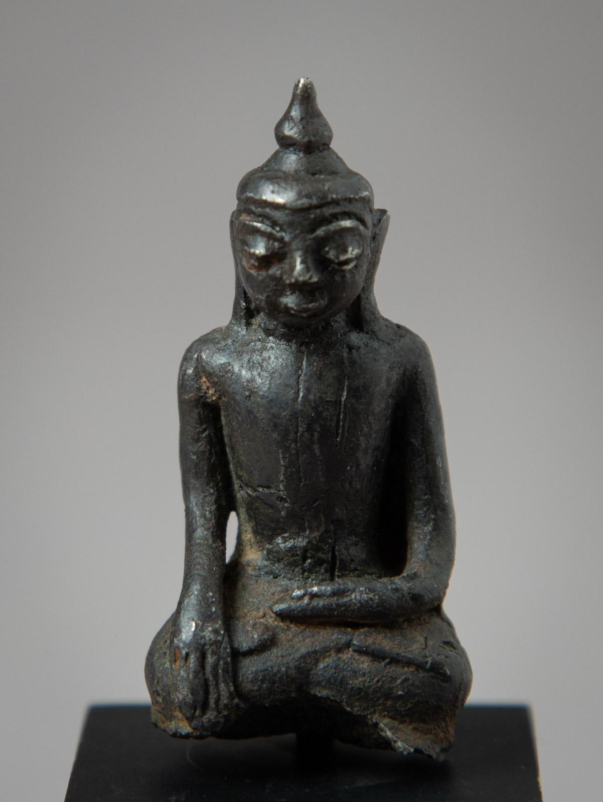 16-17th century Antique bronze Burmese Buddha statue - OriginalBuddhas 2
