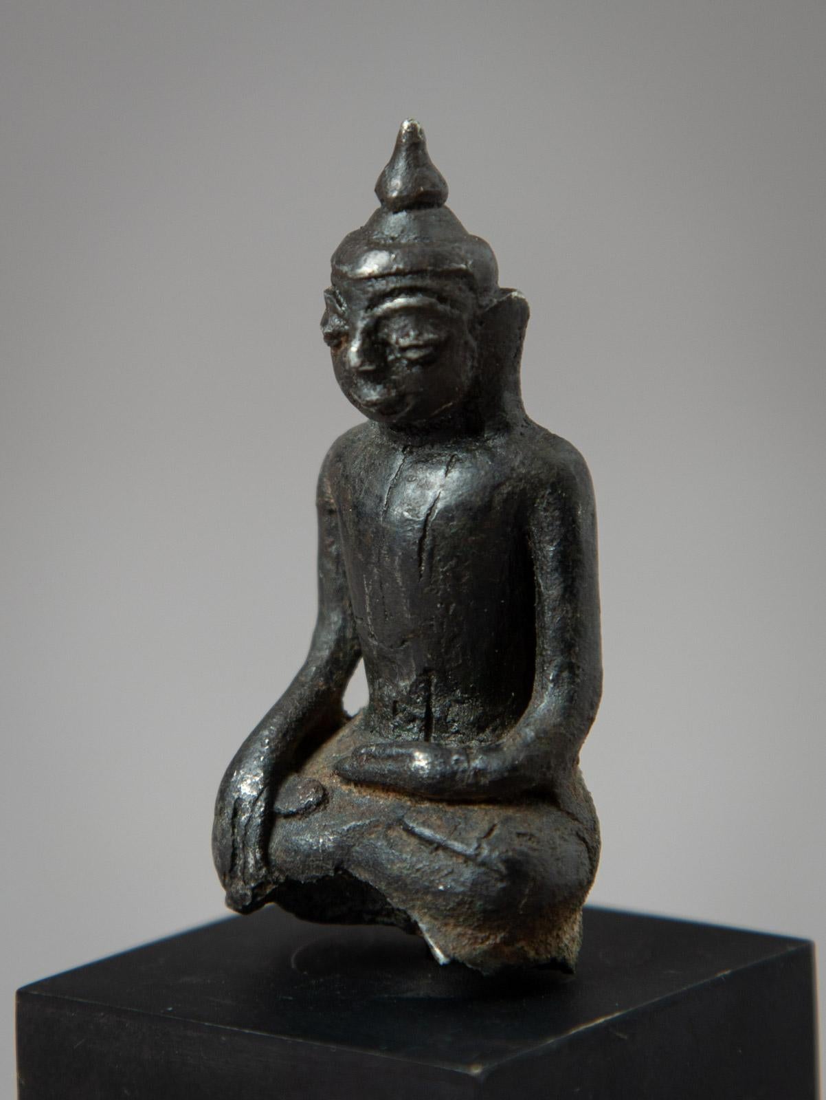16-17th century Antique bronze Burmese Buddha statue - OriginalBuddhas 4