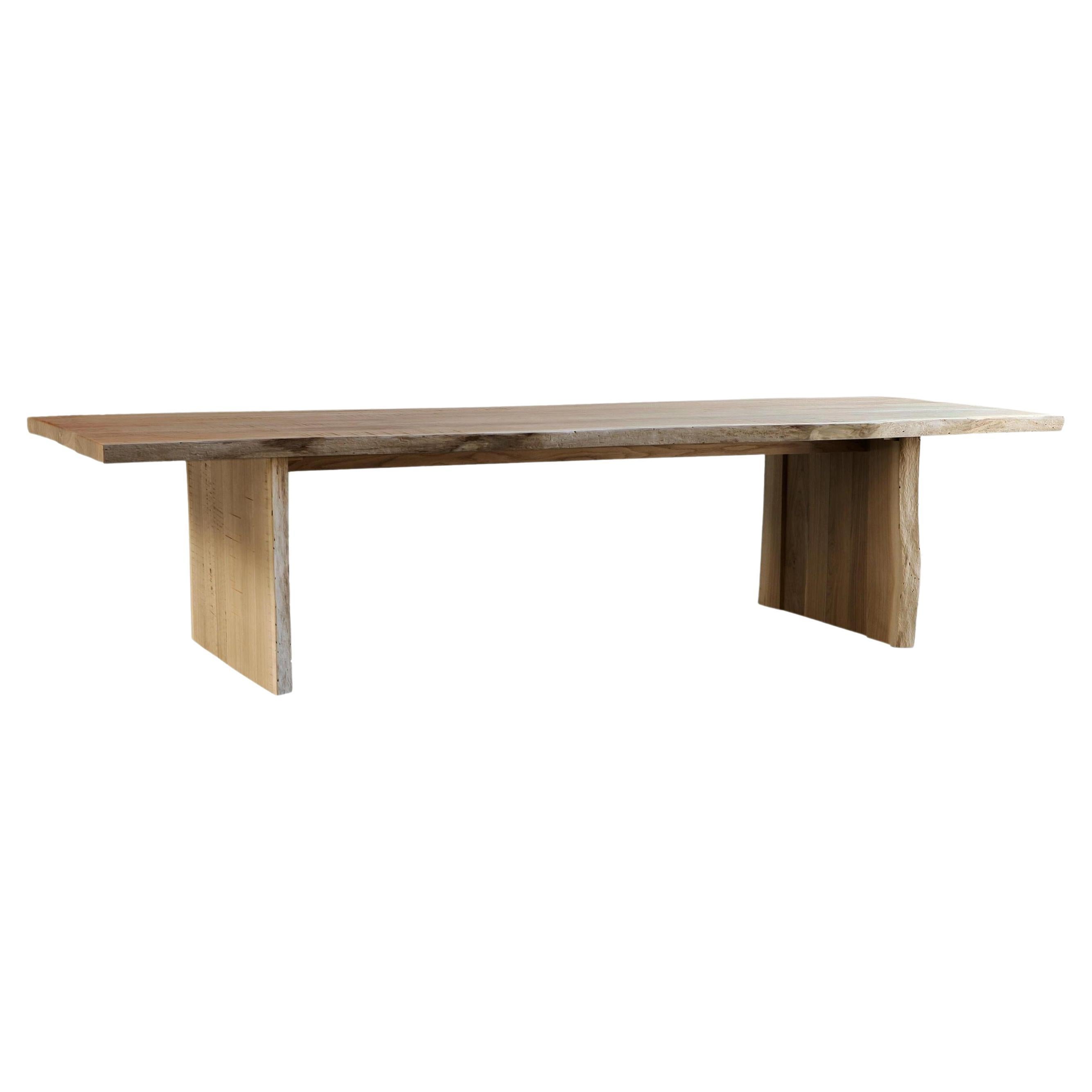 16'-6 " Table de salle à manger XL fabriquée à la main en vente