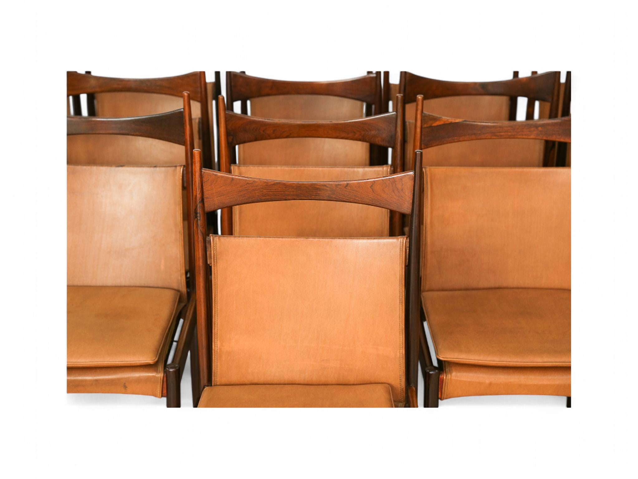 16 Brazilian Modern “Cantu Alta” Dining Chairs by Sergio Rodrigues, 1960s For Sale 7