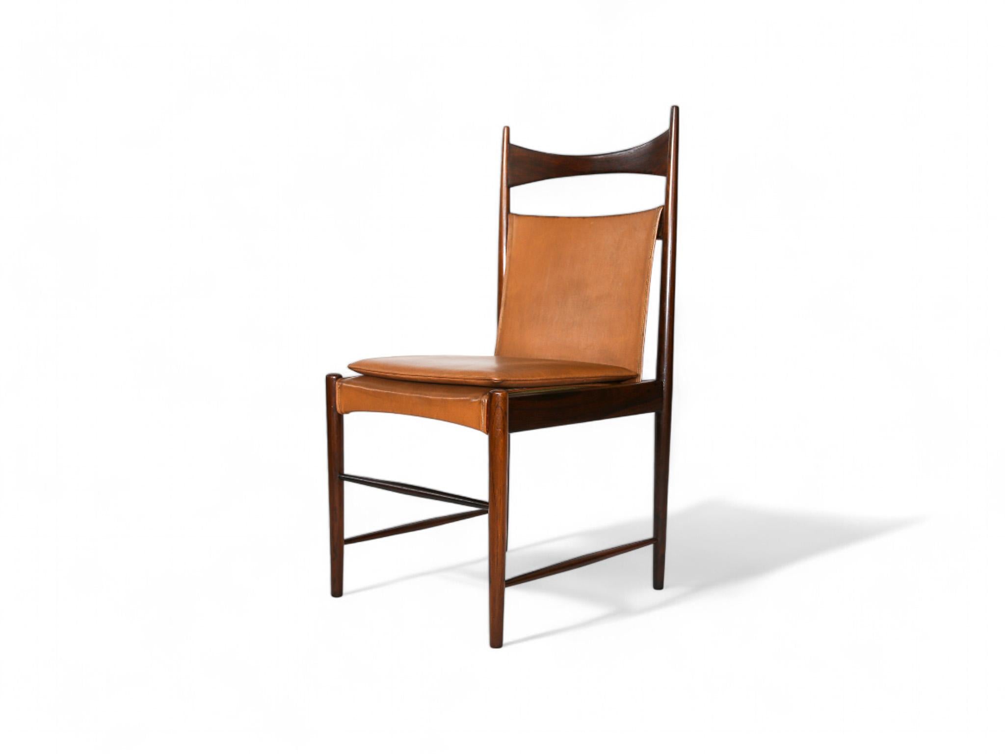 16 Brazilian Modern “Cantu Alta” Dining Chairs by Sergio Rodrigues, 1960s For Sale 10