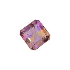 16 Cts Natural Ametrine Loose Bicolor Gemstone for Ring, Pendant Jewelry
