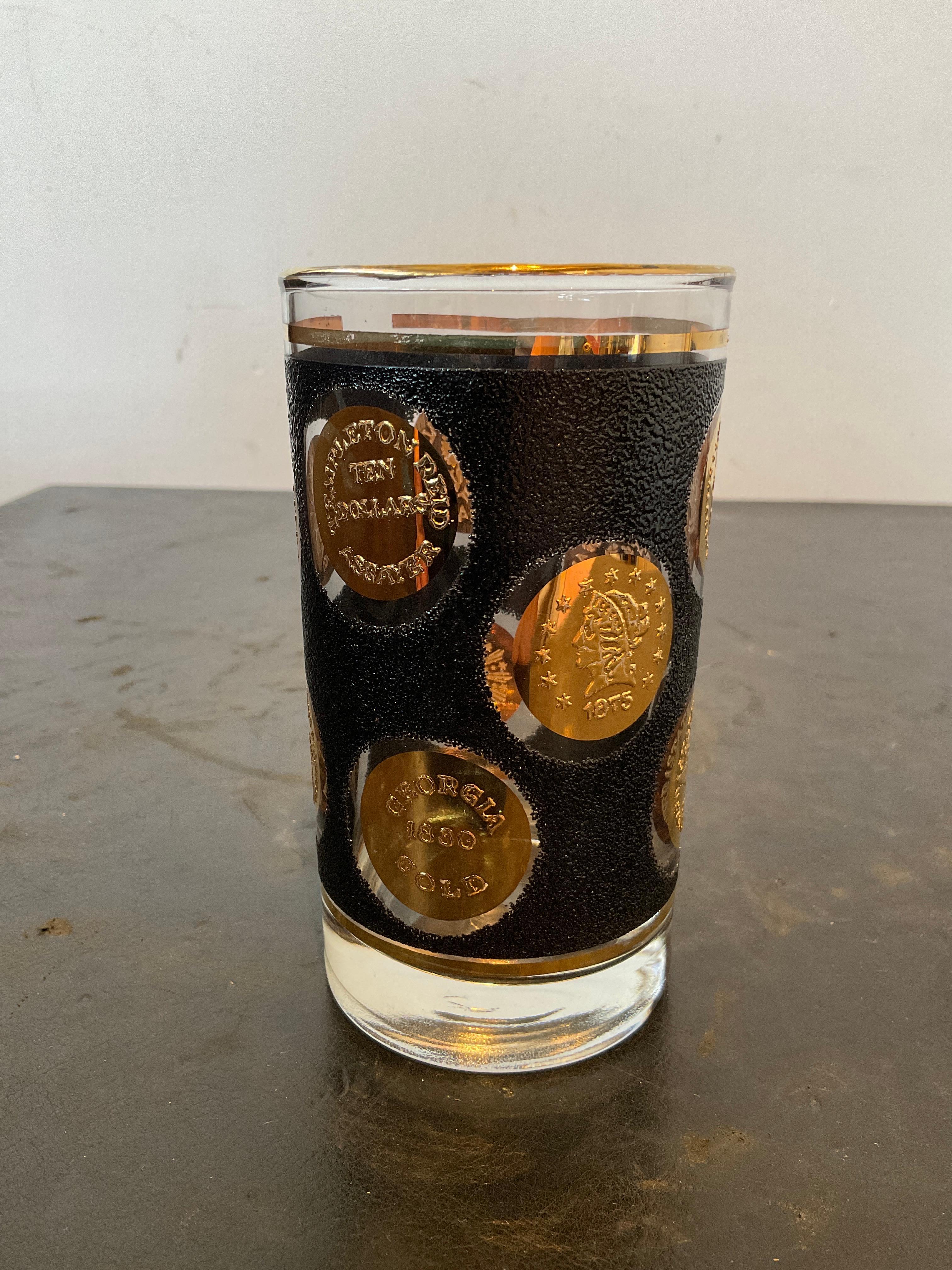 Milieu du XXe siècle 16 verres de bar Libbey en vente