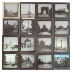 16 Magic Lantern Slides, Motifs, France