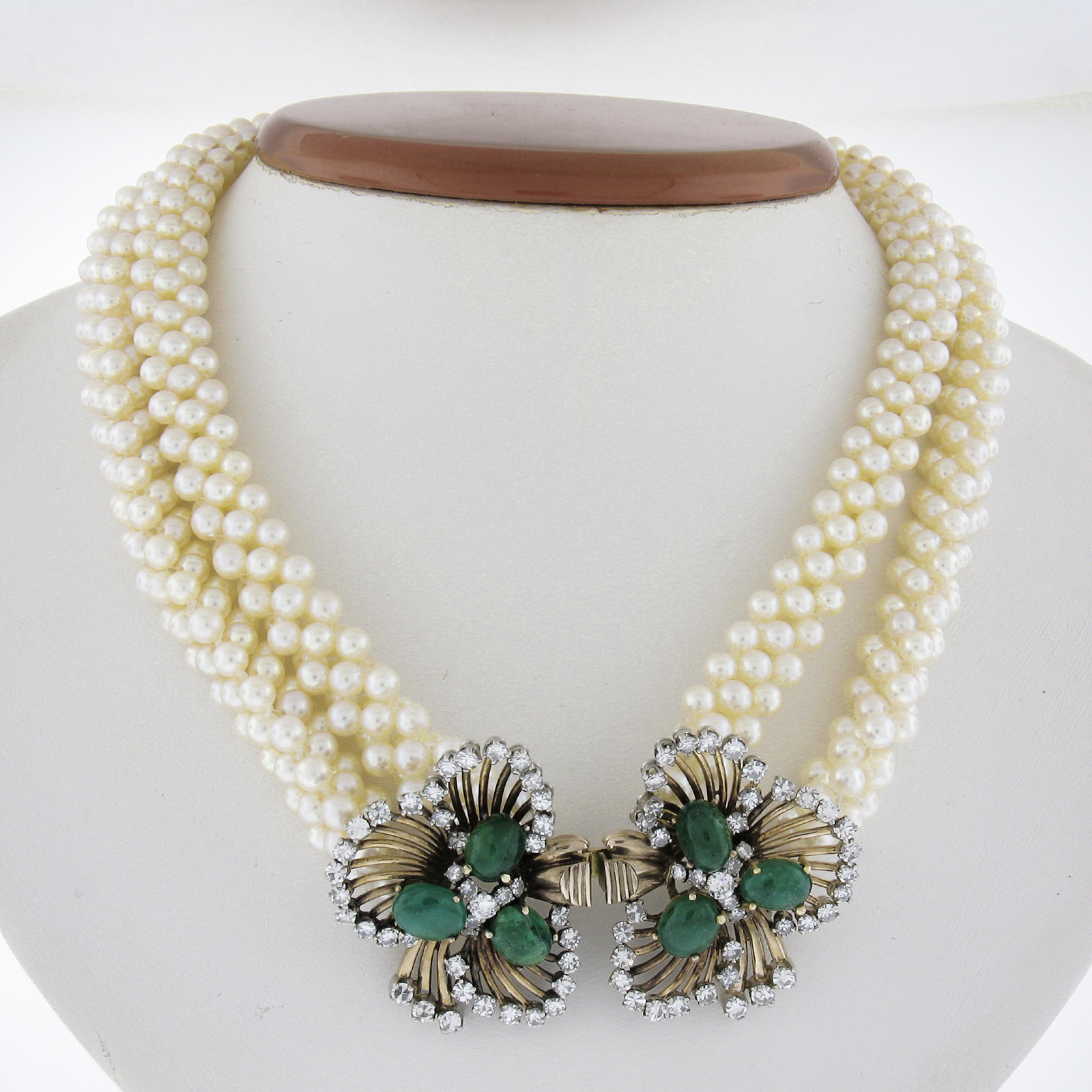 --Pietre: --
Numerose perle d'acqua dolce autentiche - forma a perla - colore bianco sporco con lucentezza fine - 4-4,5 mm (circa)
(82) Diamanti naturali autentici - taglio singolo e di transizione - incastonati - colore bianco - 1.6-1.8ctw