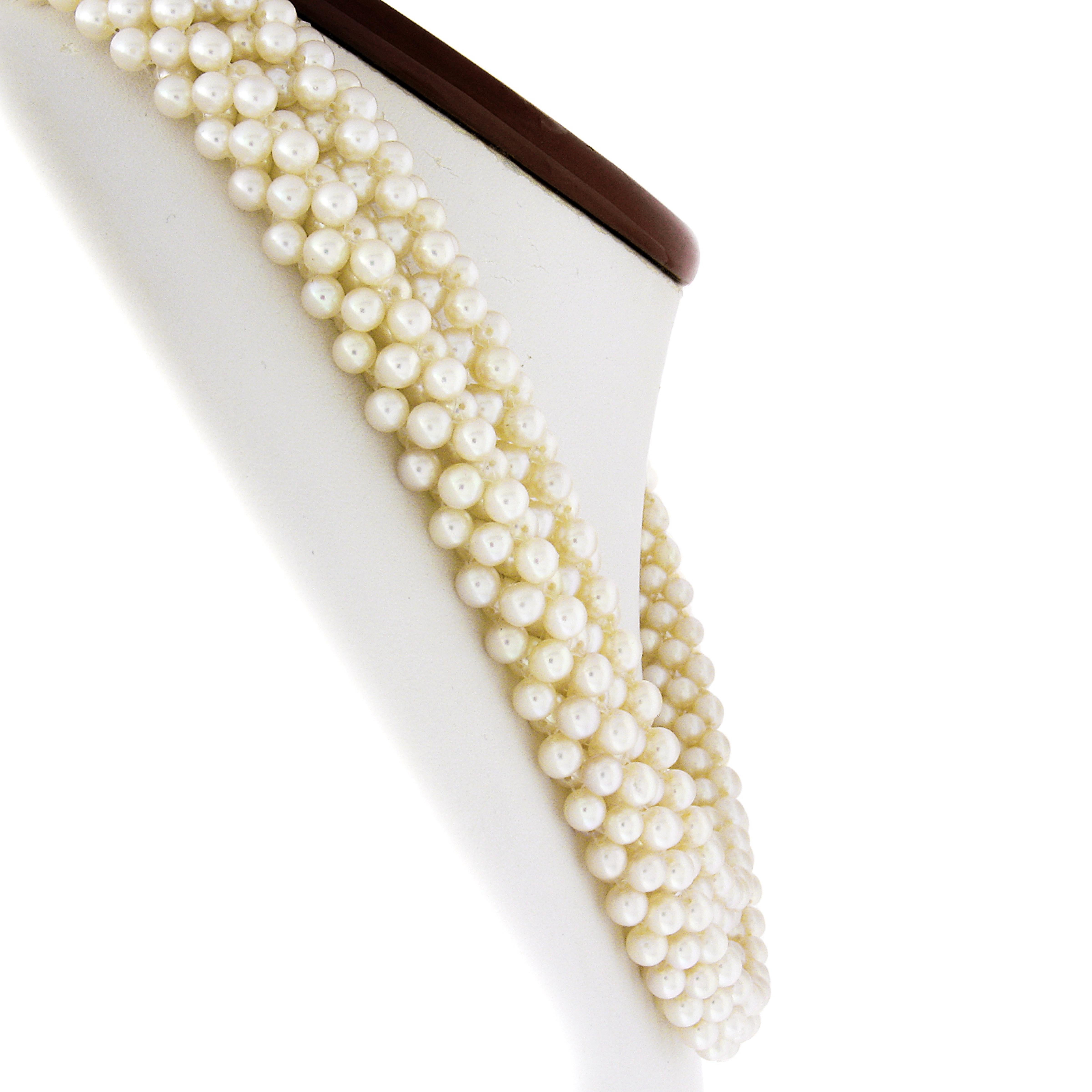 Collana di perle a più fili da 16