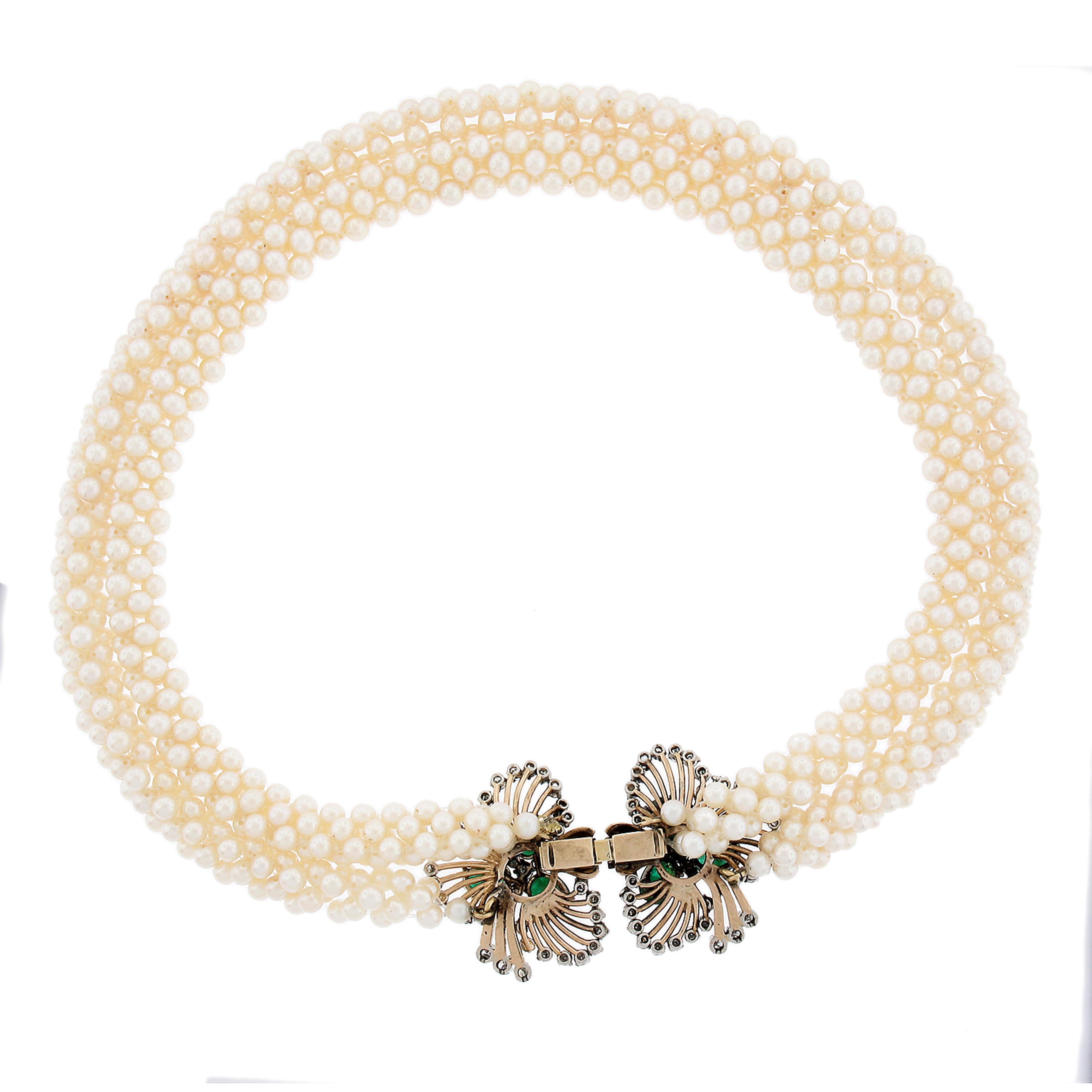 Collana di perle a più fili da 16