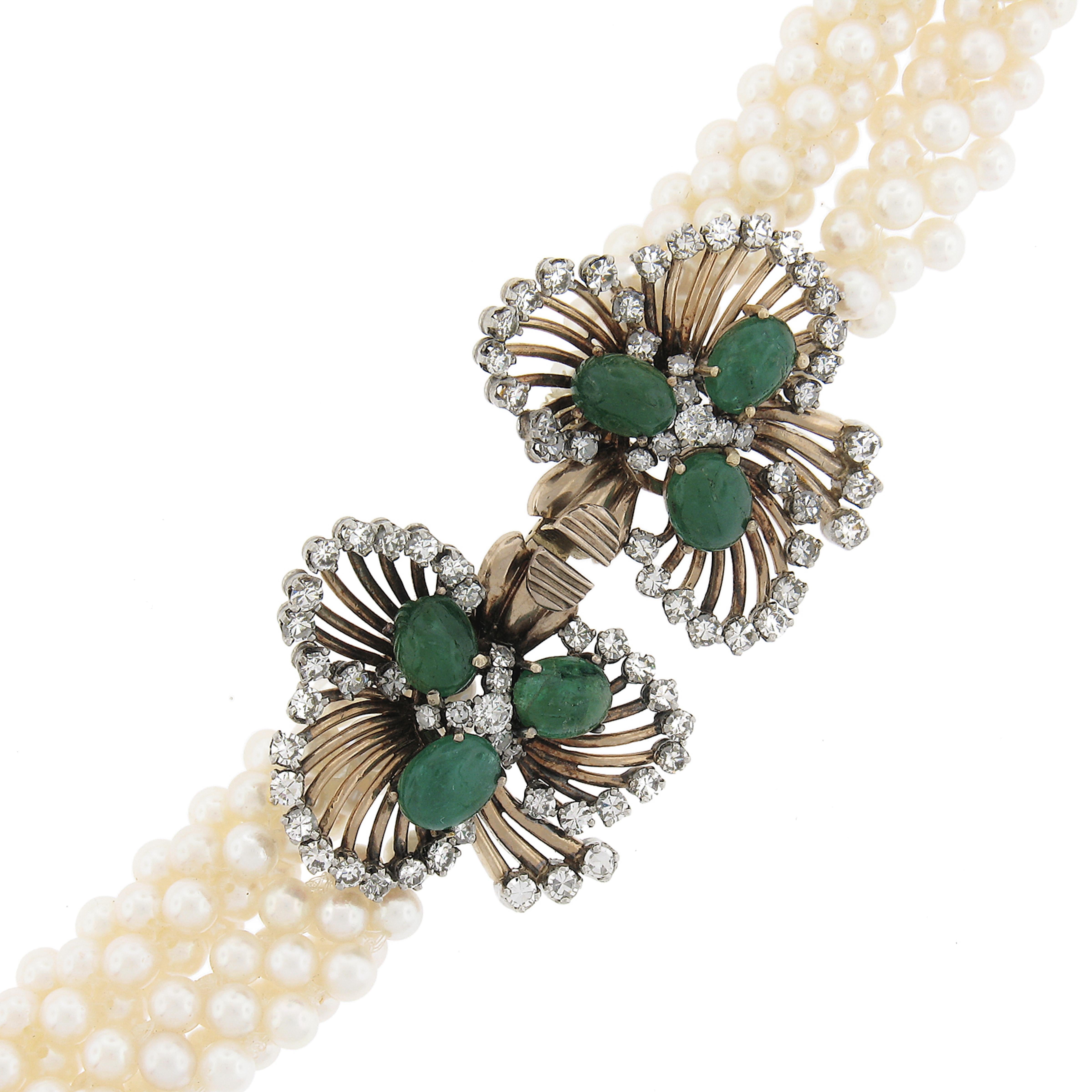 Collana di perle a più fili da 16