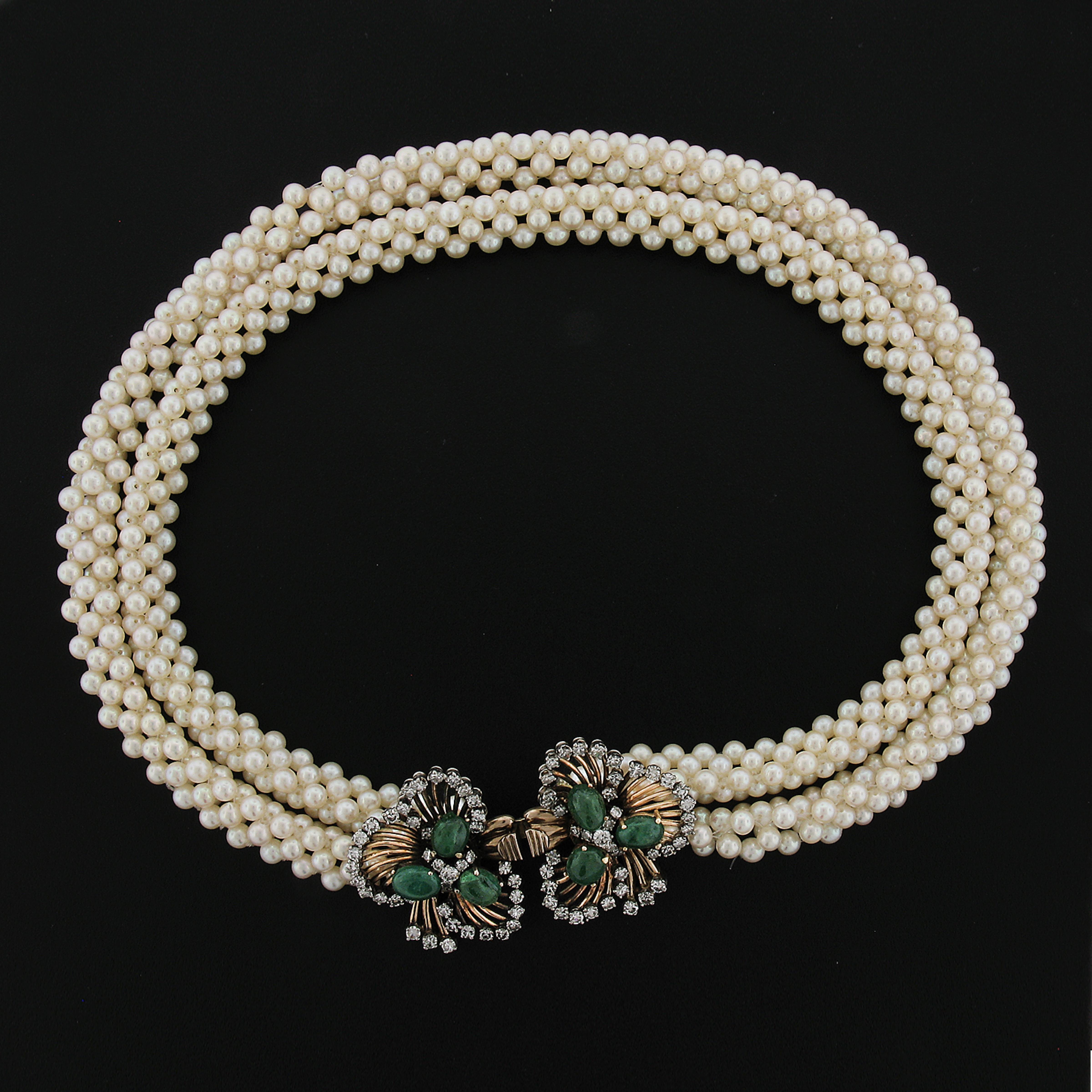Collana di perle a più fili da 16