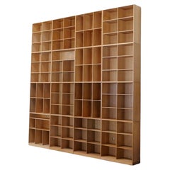 16-piece Oak Bookcase System by Mogens Koch for Rud. Rasmussen