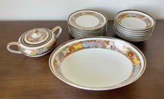 16-Piece Vintage Japanese Koshiba Serving Set