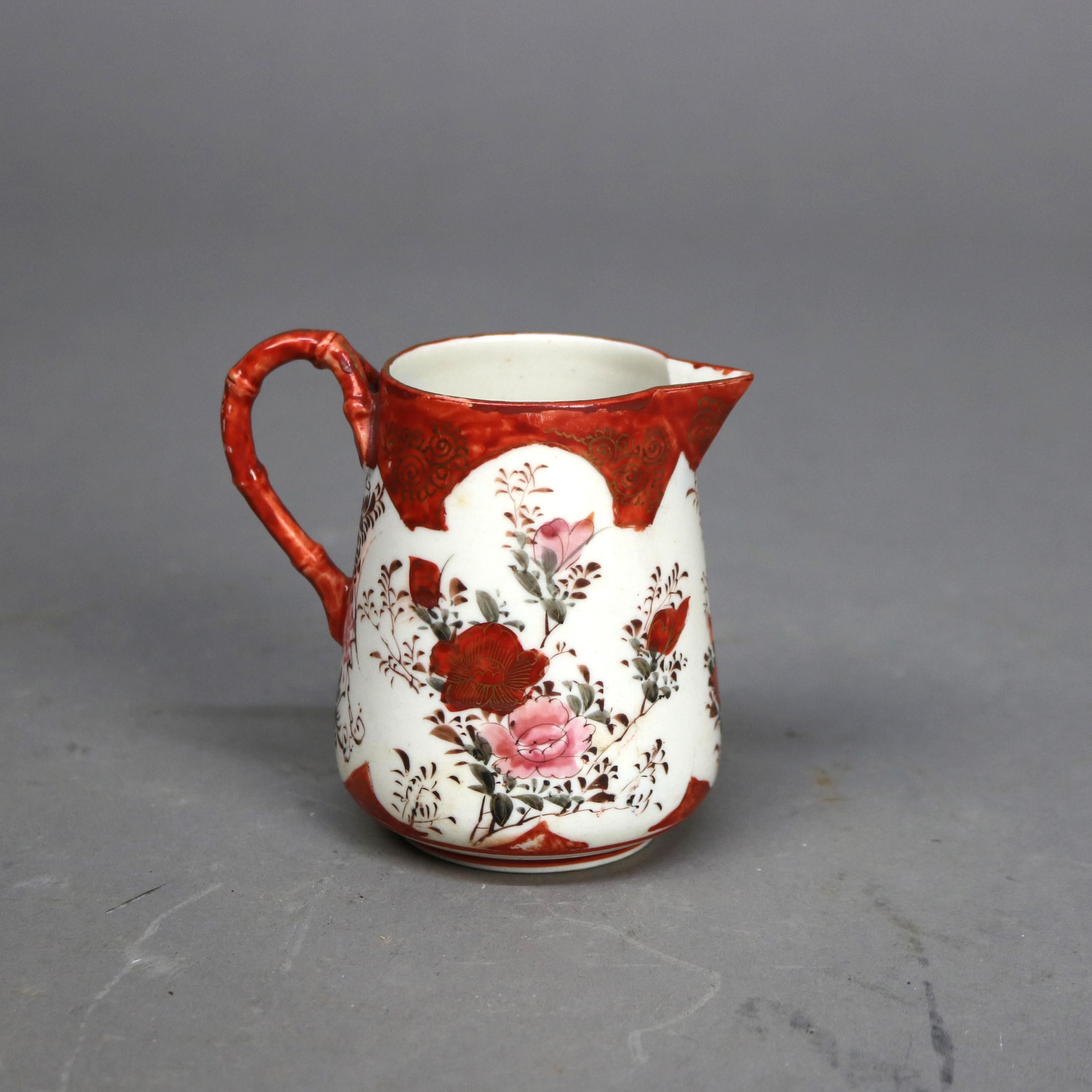 16 pezzi di porcellana giapponese Kutani con figure C1890 in vendita 8