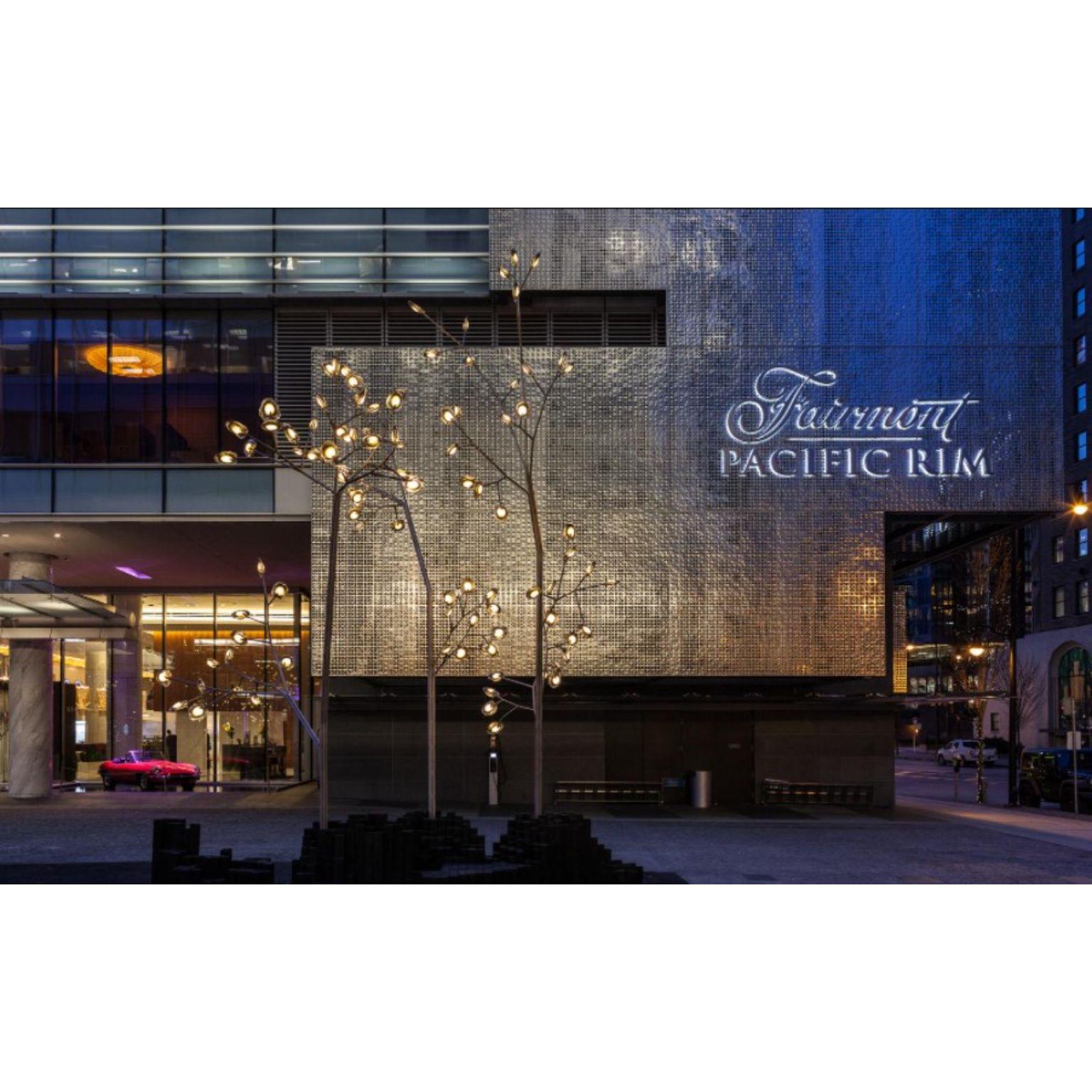 Acciaio inossidabile 16 Tree Floor Lamp di Bocci in vendita