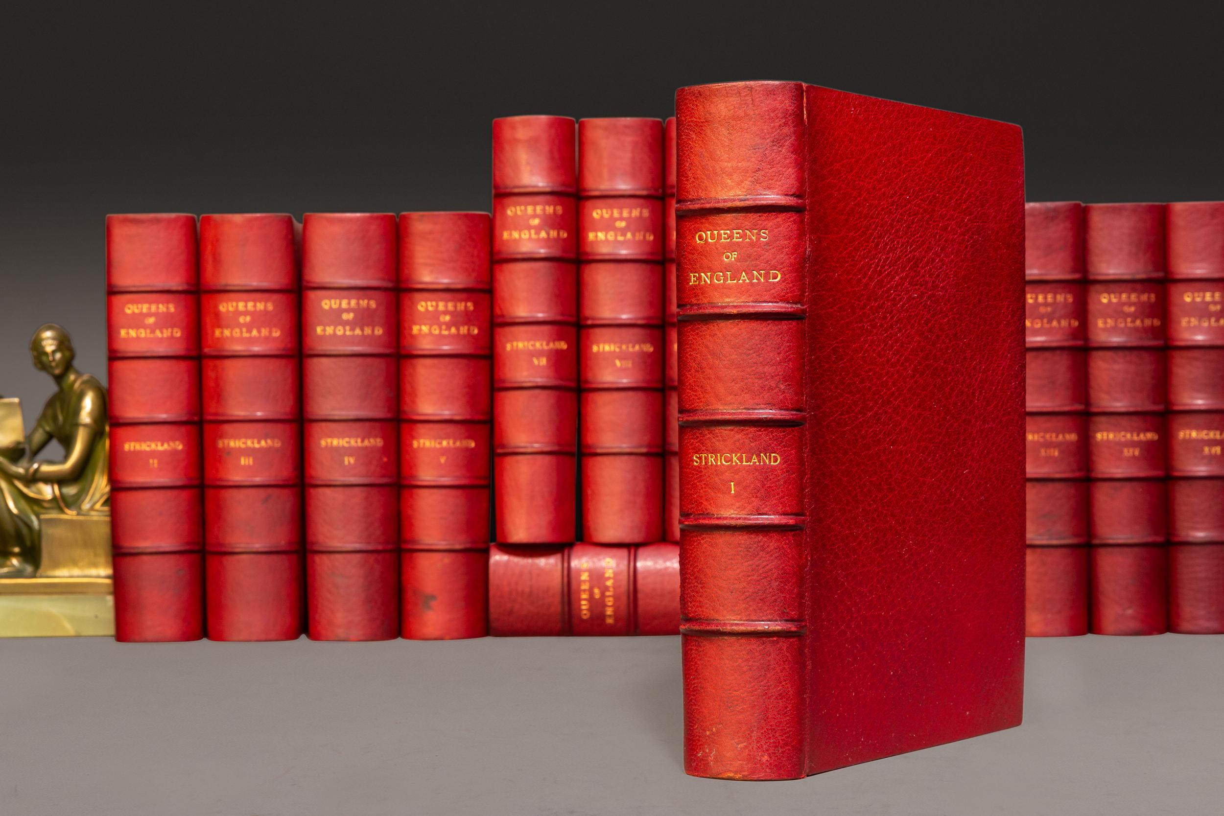 16 Volumes. Agnes Strickland. Queens of England. 