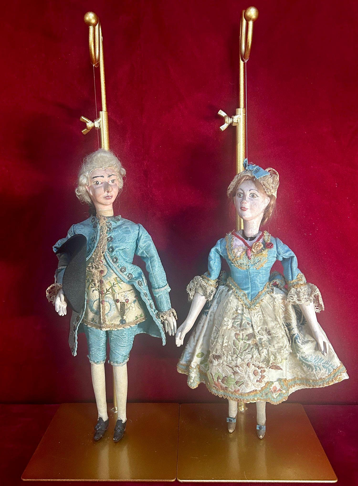 16 x Venezianische Marionettenpuppen aus dem 18. Jahrhundert aus dem Commedia dell'arte Theater im Angebot 3