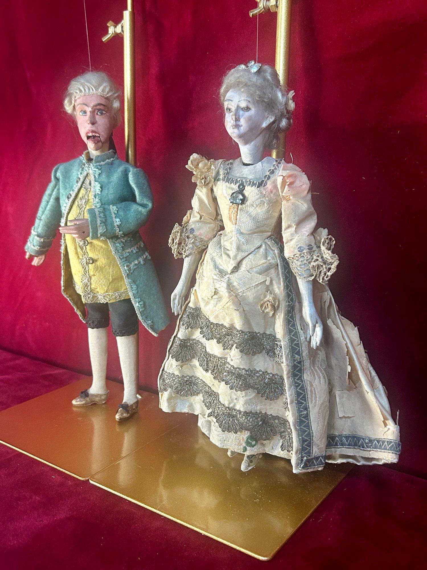 16 x Venezianische Marionettenpuppen aus dem 18. Jahrhundert aus dem Commedia dell'arte Theater im Angebot 10