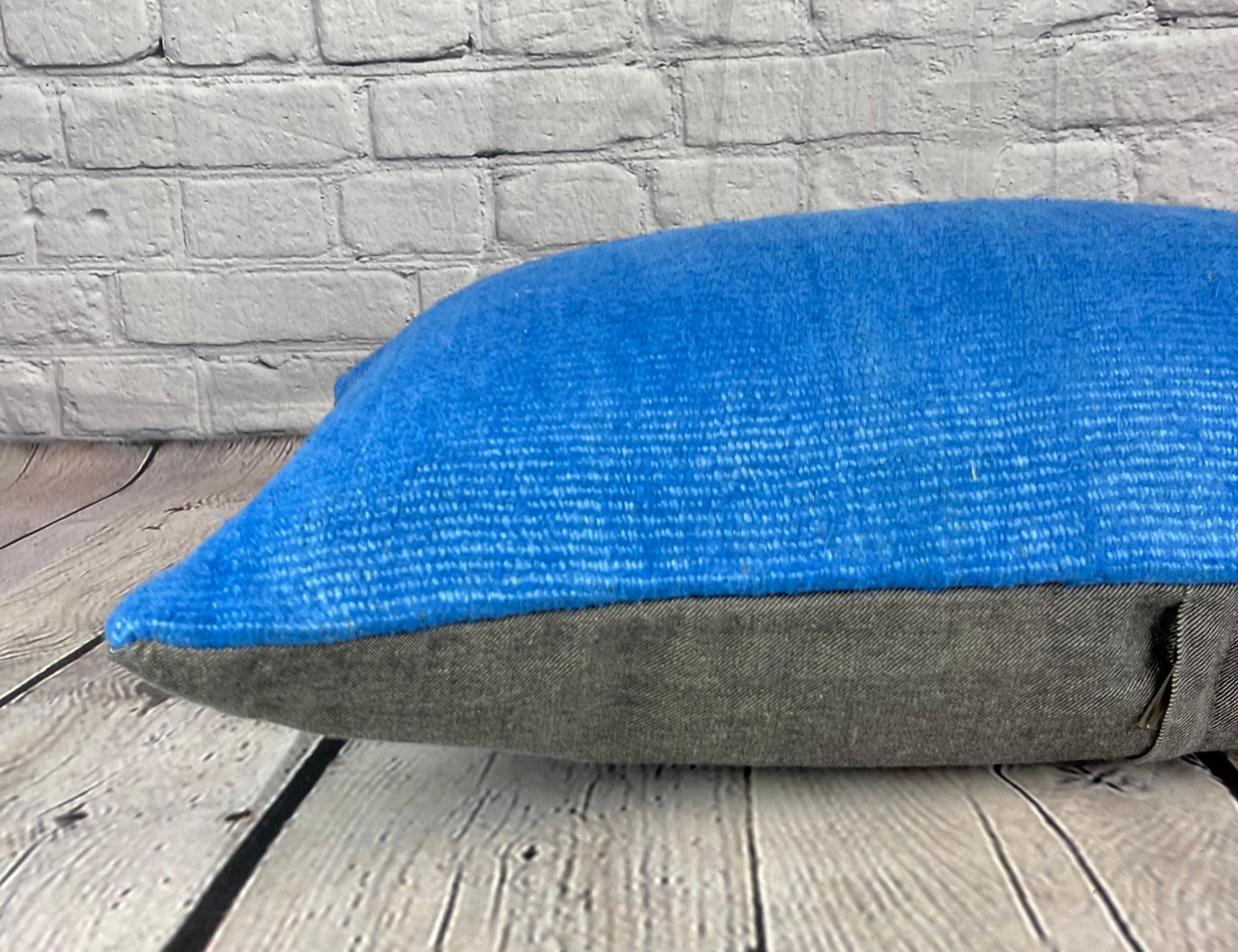 16 x 24 Cuscino Hempe Cuscino Turco Nature Blu Cuscino Copri Cuscino #6254 In condizioni Nuovo in vendita a Houston, TX