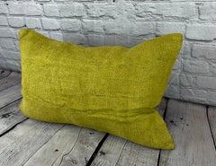 16 x 24 Hemp Pillow Turkish Cushion Natural Green Pillow Cushion Cover #6368