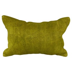 16 x 24 Hemp Pillow Turkish Cushion Natural Green Pillow Cushion Cover #6369