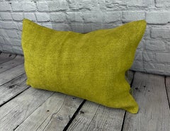 16 x 24 Hemp Pillow Turkish Cushion Natural Green Pillow Cushion Cover #6375