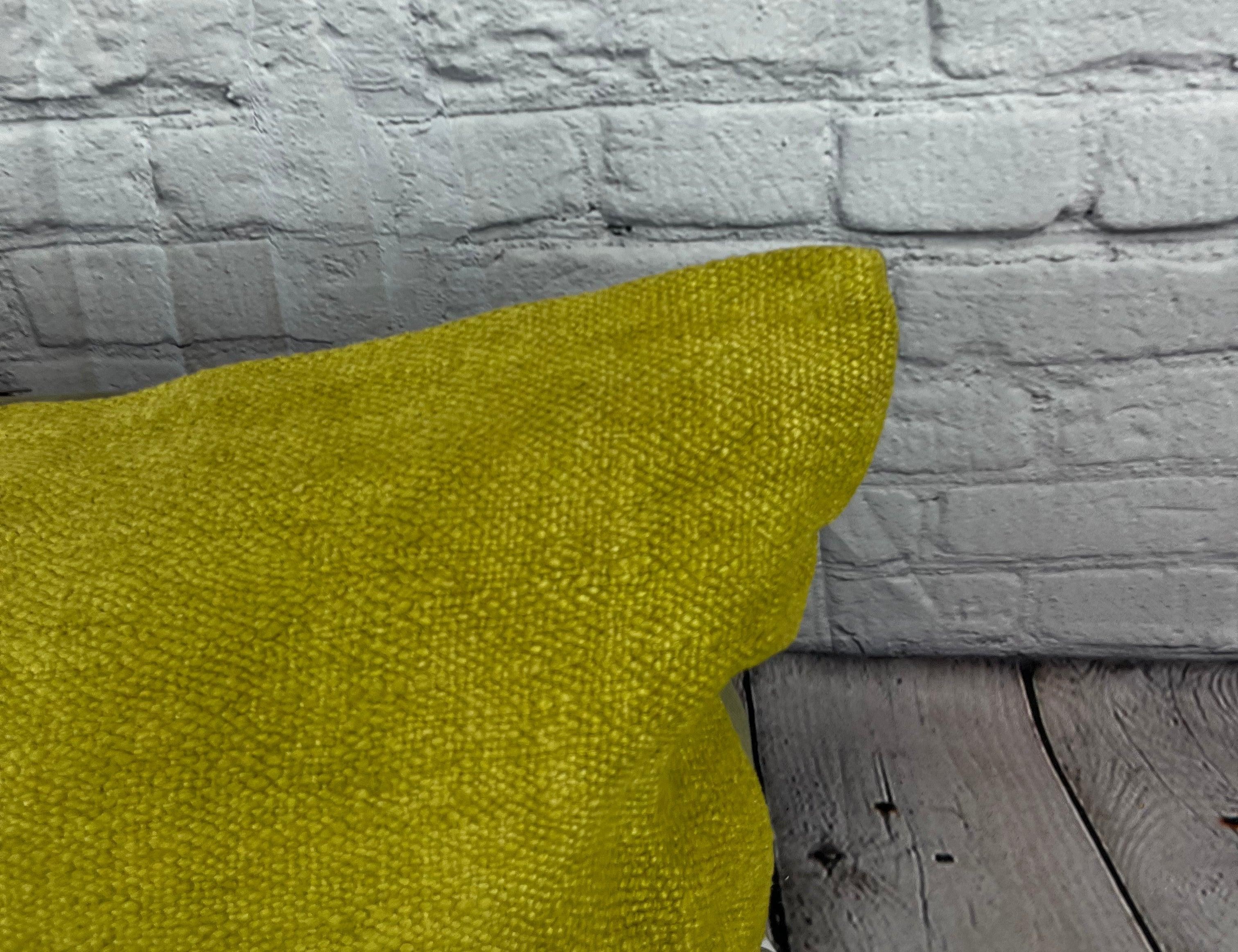 Turc Coussin d'oreiller turc coussin vert naturel 16 x 24 n° 6376 en vente