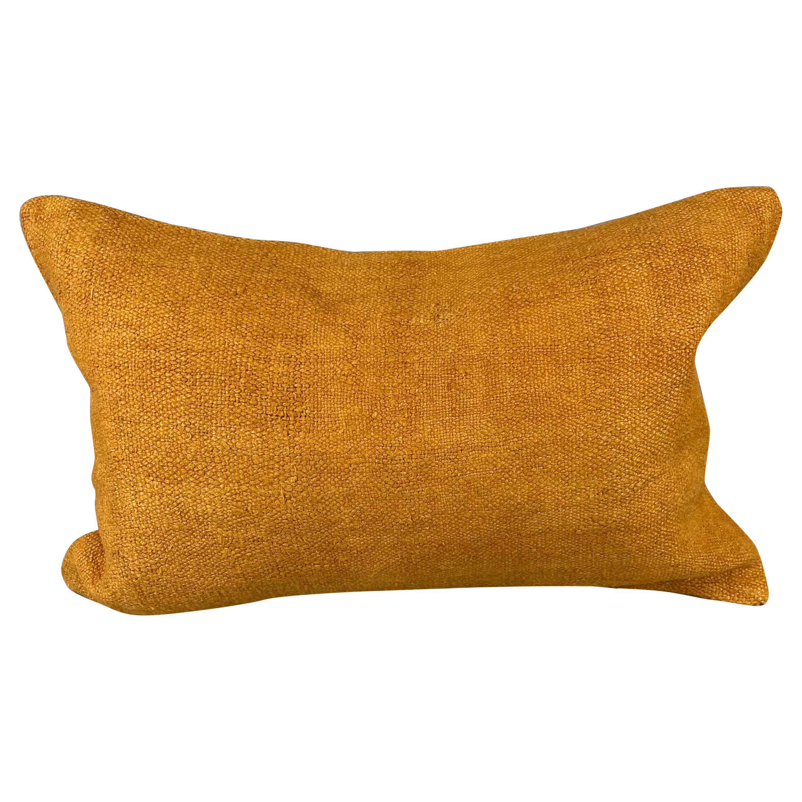 Coussin d'oreiller turc coussin orange naturel 16 x 24 n° 6268