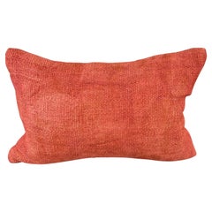 16 x 24 Hemp Pillow Turkish Cushion Natural Red Pillow Cushion Cover #6002