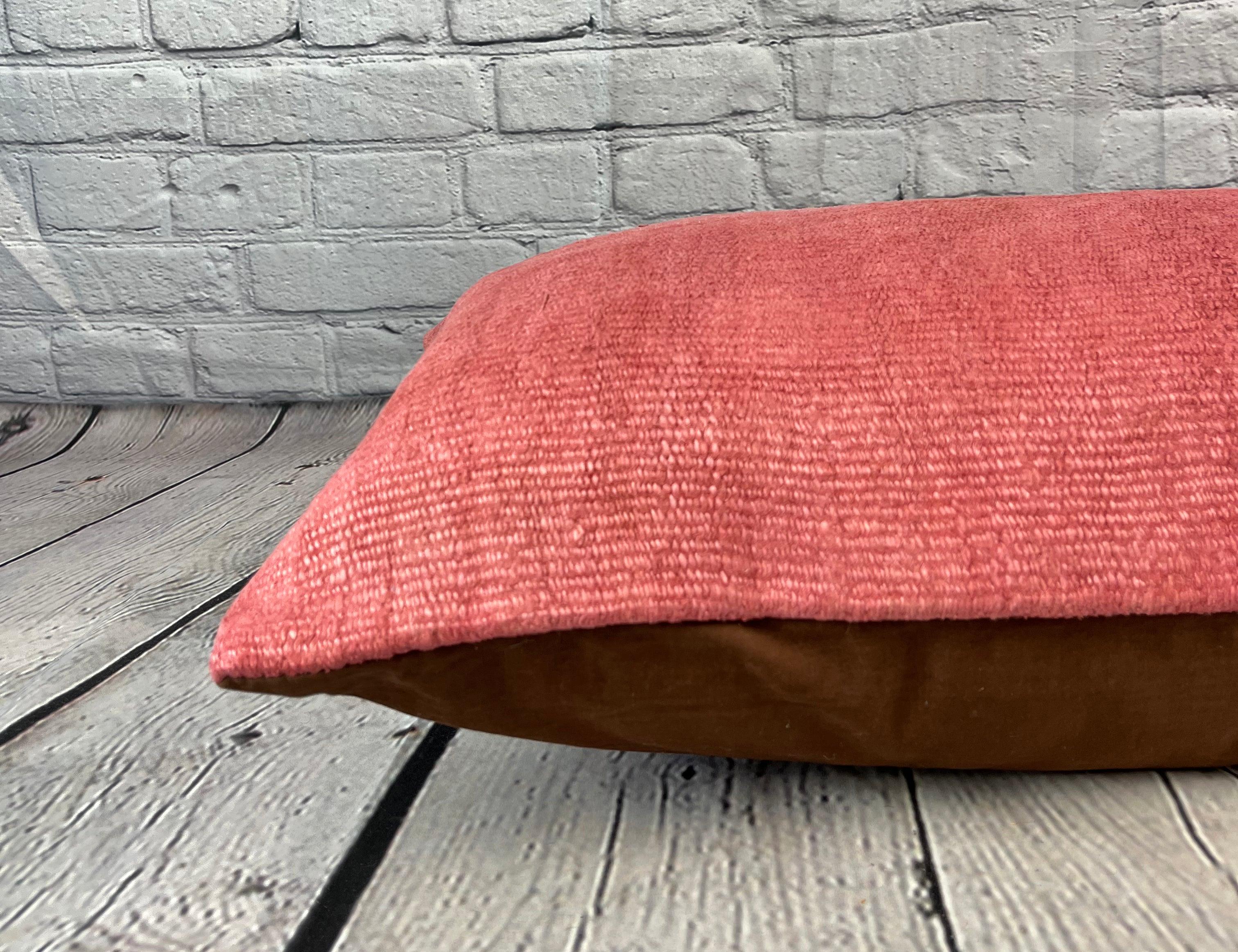 16 x 24 Cojín de Cáñamo Cojín Turco Cojín Natural Rojo Funda de Cojín #6003 en Nuevo estado para la venta en Houston, TX