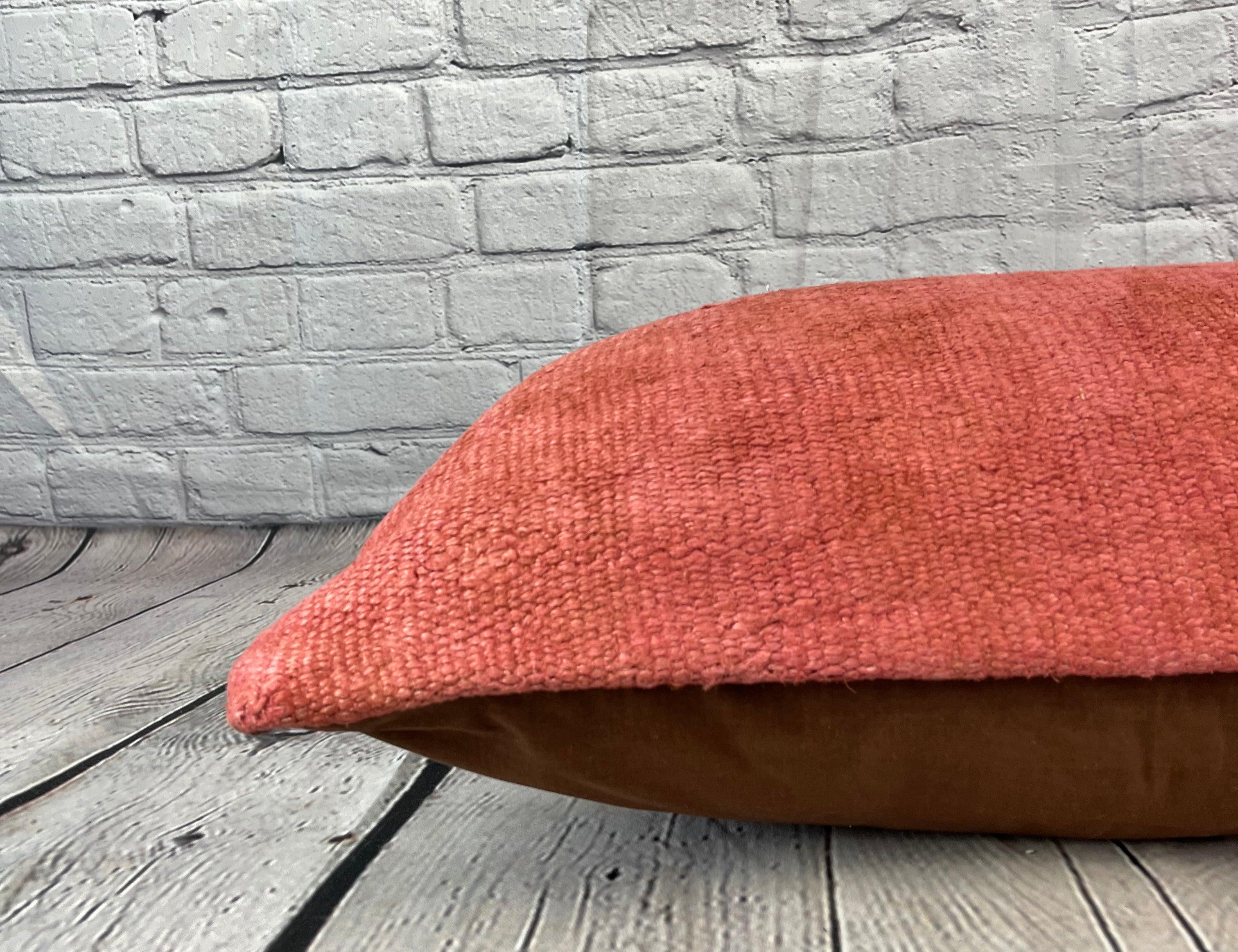 16 x 24 Cuscino di Hempe Cuscino Turco Nature Rosso Cuscino Copricuscino #6013 In condizioni Nuovo in vendita a Houston, TX