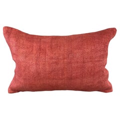 Coussin d'oreiller turc coussin rouge naturel 16 x 24 n° 6019