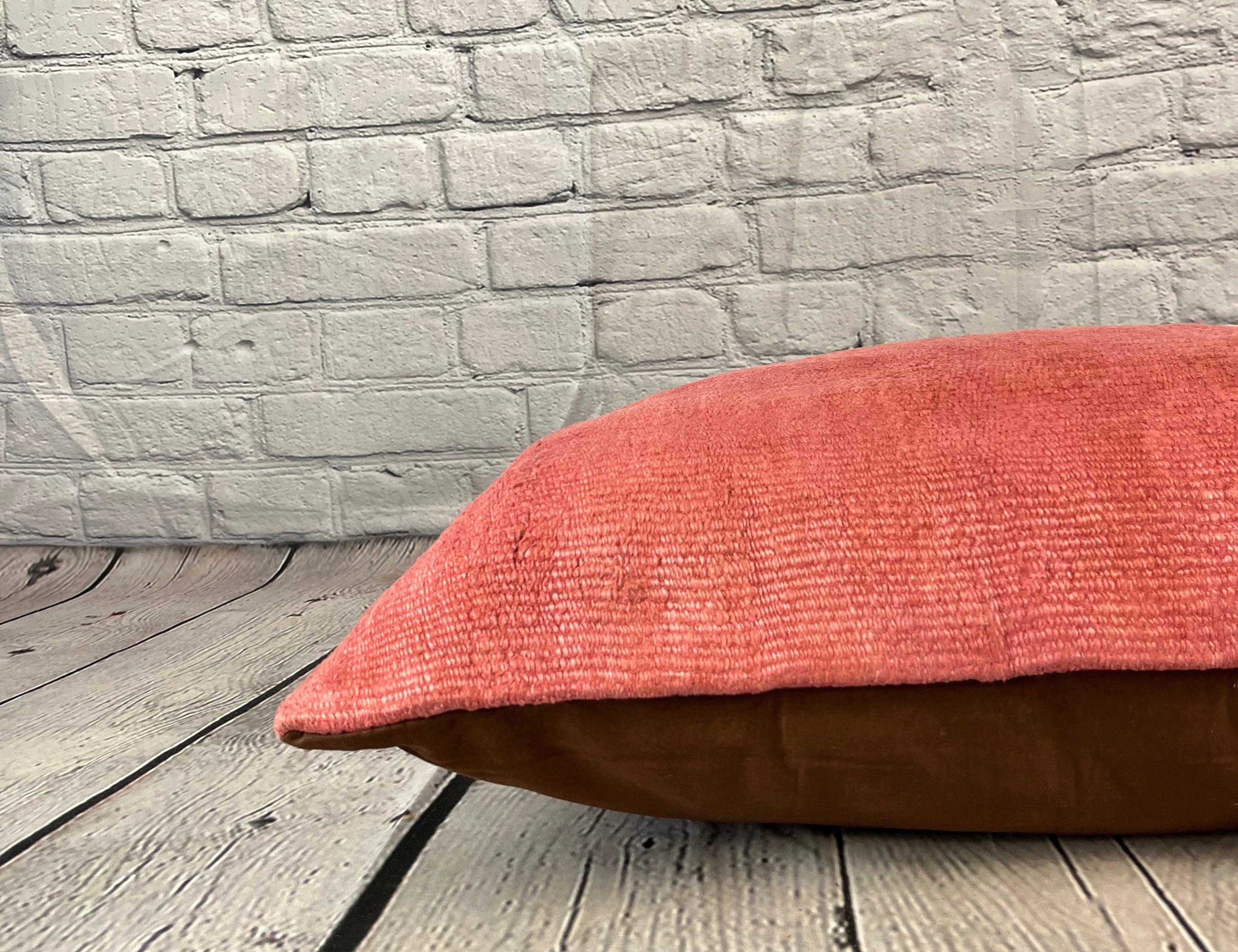 16 x 24 Cuscino di Hempe Cuscino Turco Nature Rosso Cuscino Copricuscino #6020 In condizioni Nuovo in vendita a Houston, TX