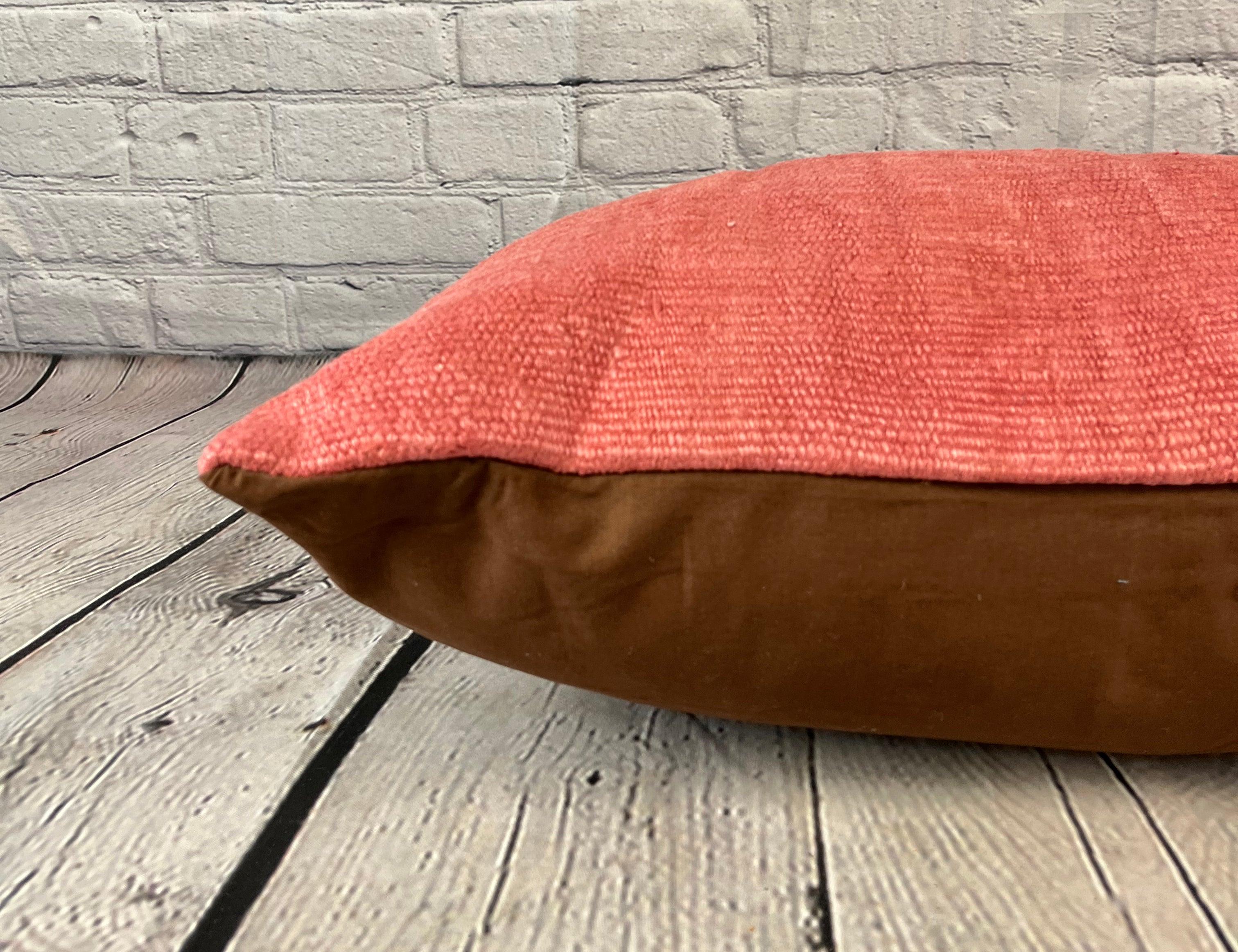 16 x 24 Zoll Kissen Türkisches Kissen mit natürlichem rotem Kissen-Kissenbezug #6023 im Zustand „Neu“ im Angebot in Houston, TX