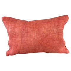 16 x 24 Hemp Pillow Turkish Cushion Natural Red Pillow Cushion Cover #6023