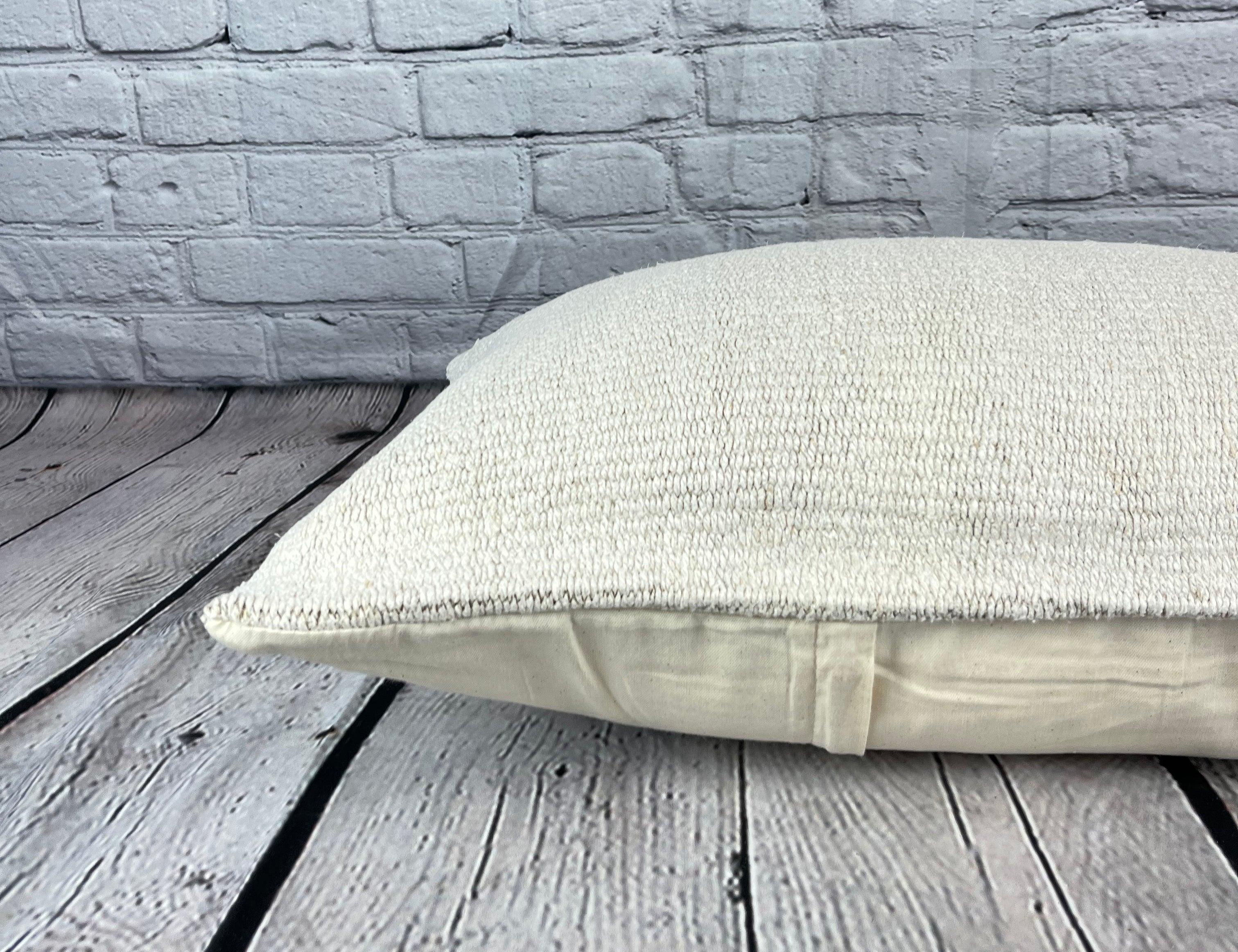16 x 24 Hemp Kissen Türkisches Kissen mit natürlichem weißem Kissen-Kissenbezug #6069 im Zustand „Neu“ im Angebot in Houston, TX