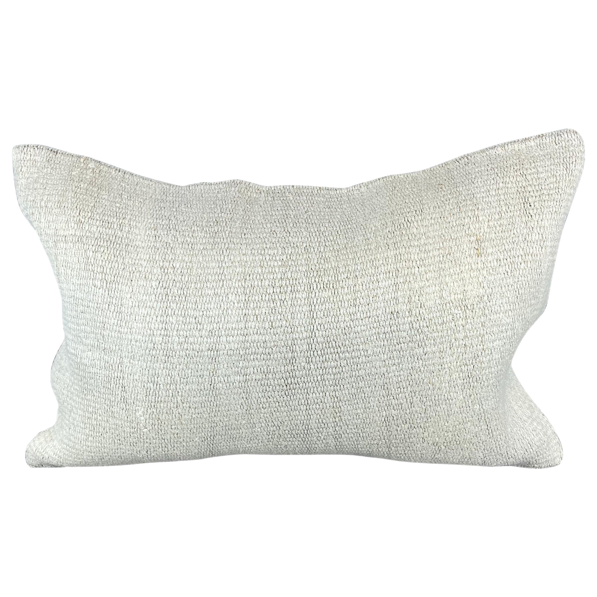 16 x 24 Cuscino in Canapa Cuscino Turco Nature Bianco Cuscino Copricuscino #6071