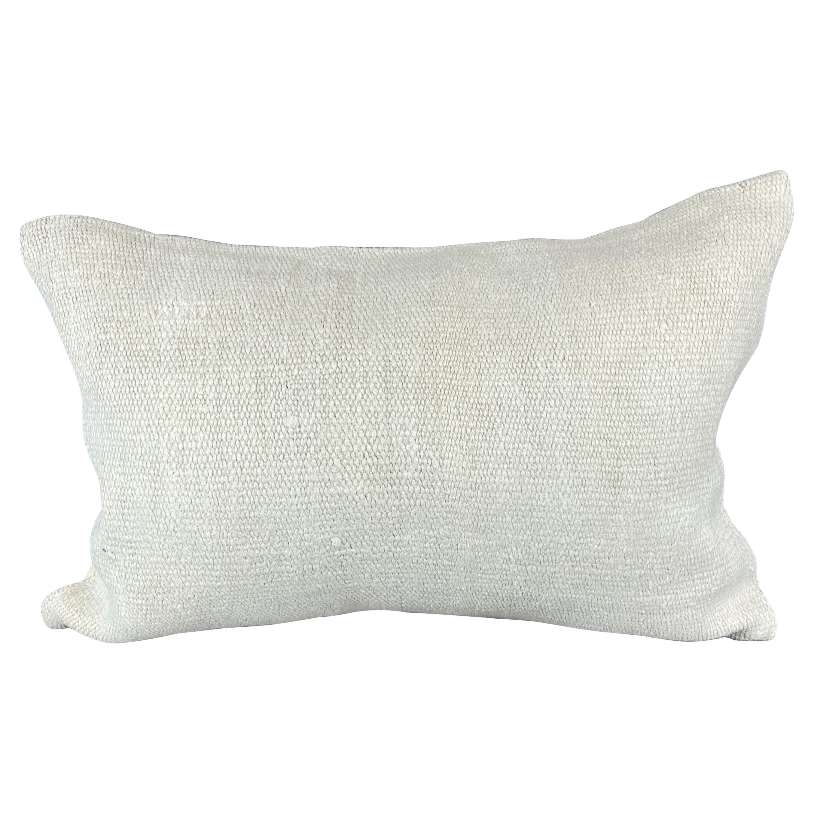 Coussin d'oreiller turc coussin blanc naturel 16 x 24 n°6082