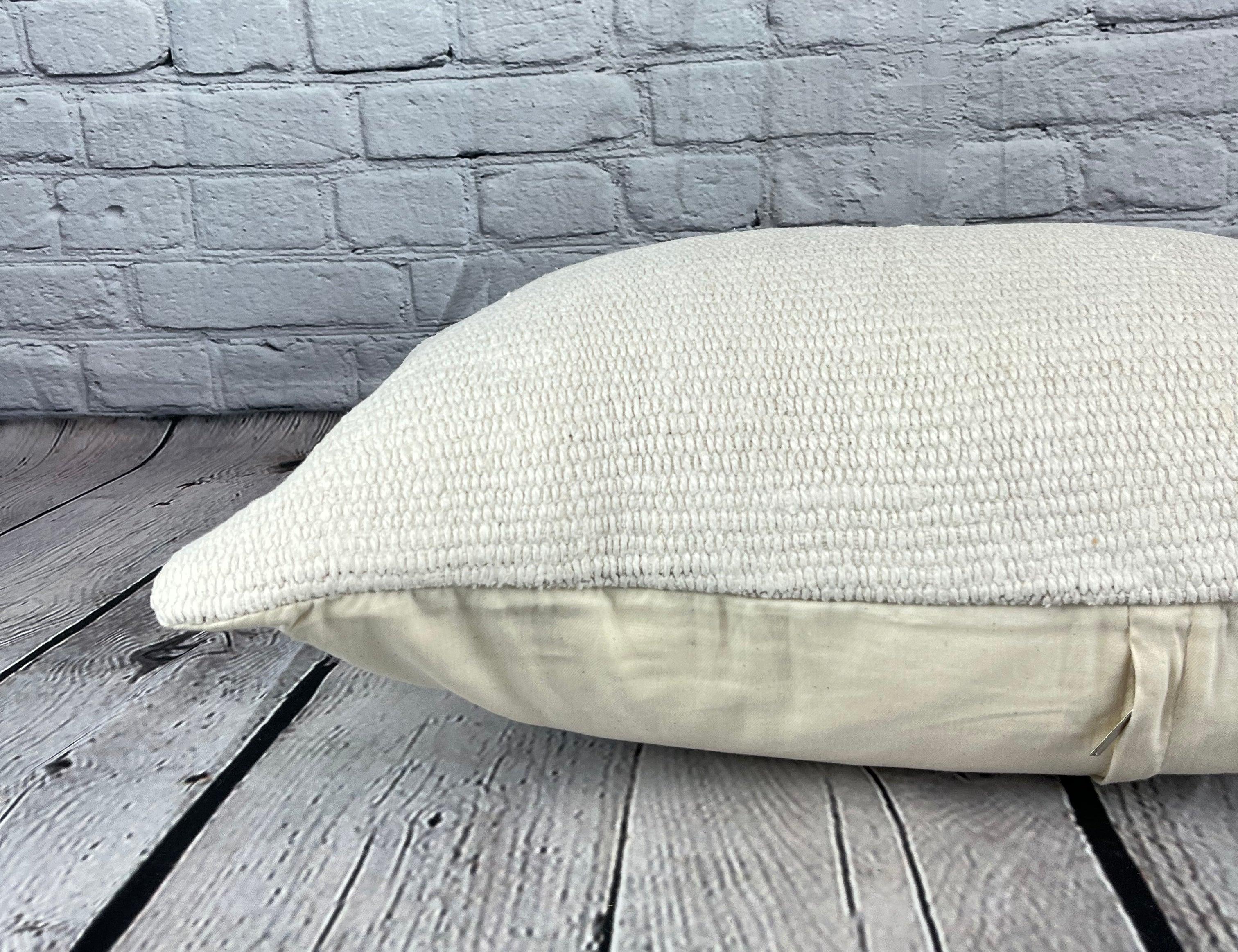 16 x 24 Zoll Kissen Türkisches Kissen, Kissen mit natürlichem weißem Kissen-Kissenbezug #6100 im Zustand „Neu“ im Angebot in Houston, TX