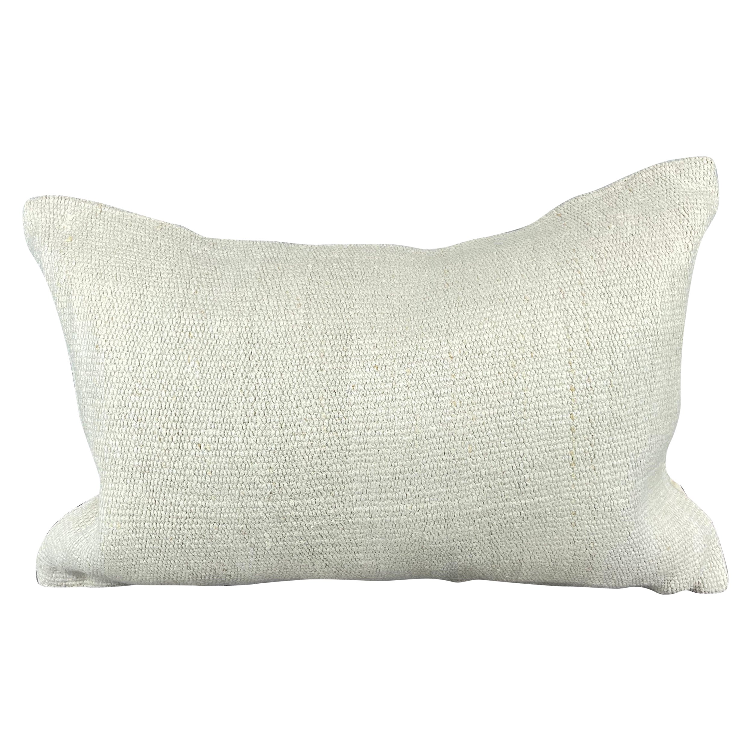 16 x 24 Cuscino in Canapa Cuscino Turco Nature Bianco Cuscino Copricuscino #6104