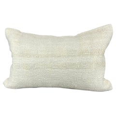 16 x 24 Hemp Pillow Turkish Cushion Natural White Pillow Cushion Cover #6112