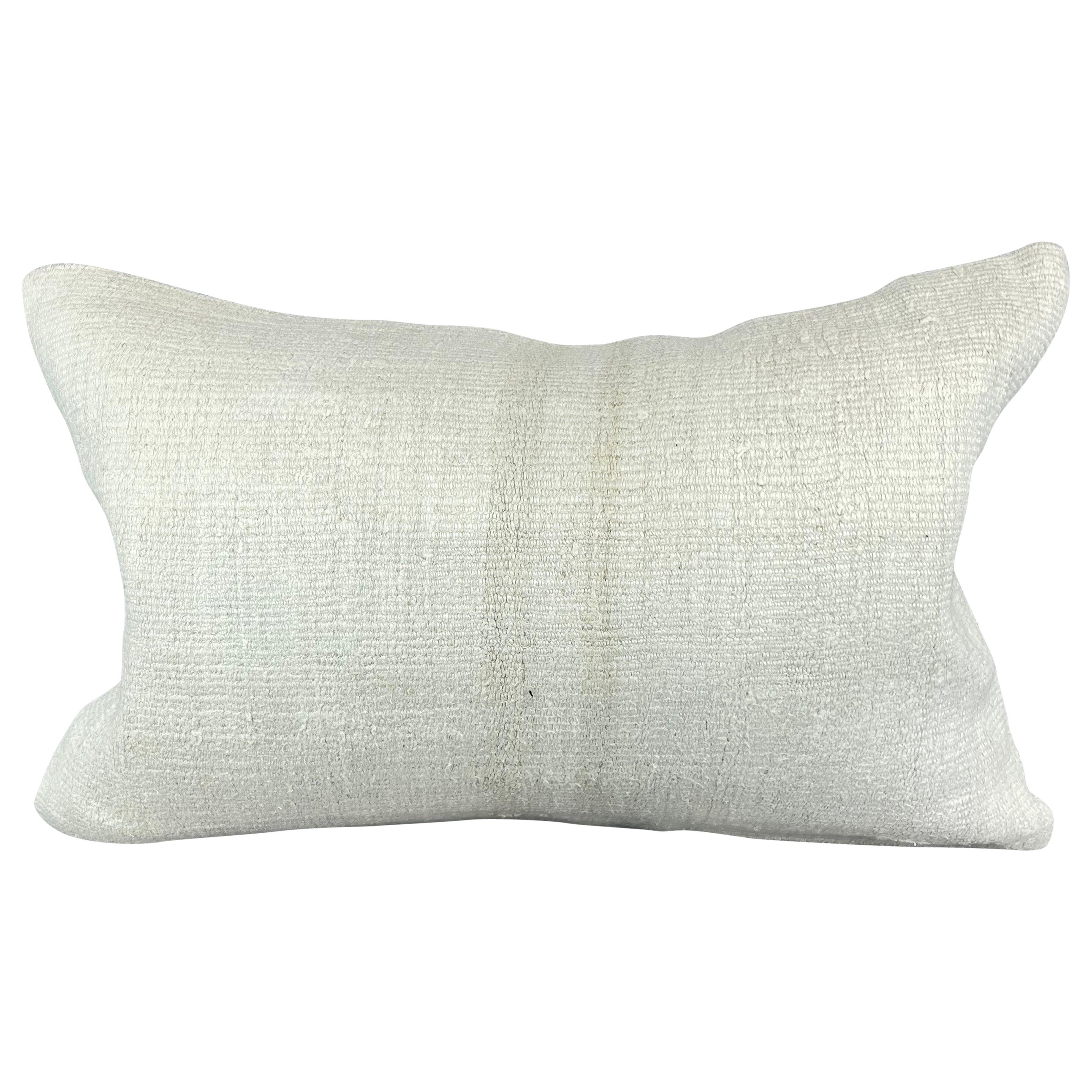 16 x 24 Cuscino in Canapa Cuscino Turco Nature Bianco Cuscino Copricuscino #6113
