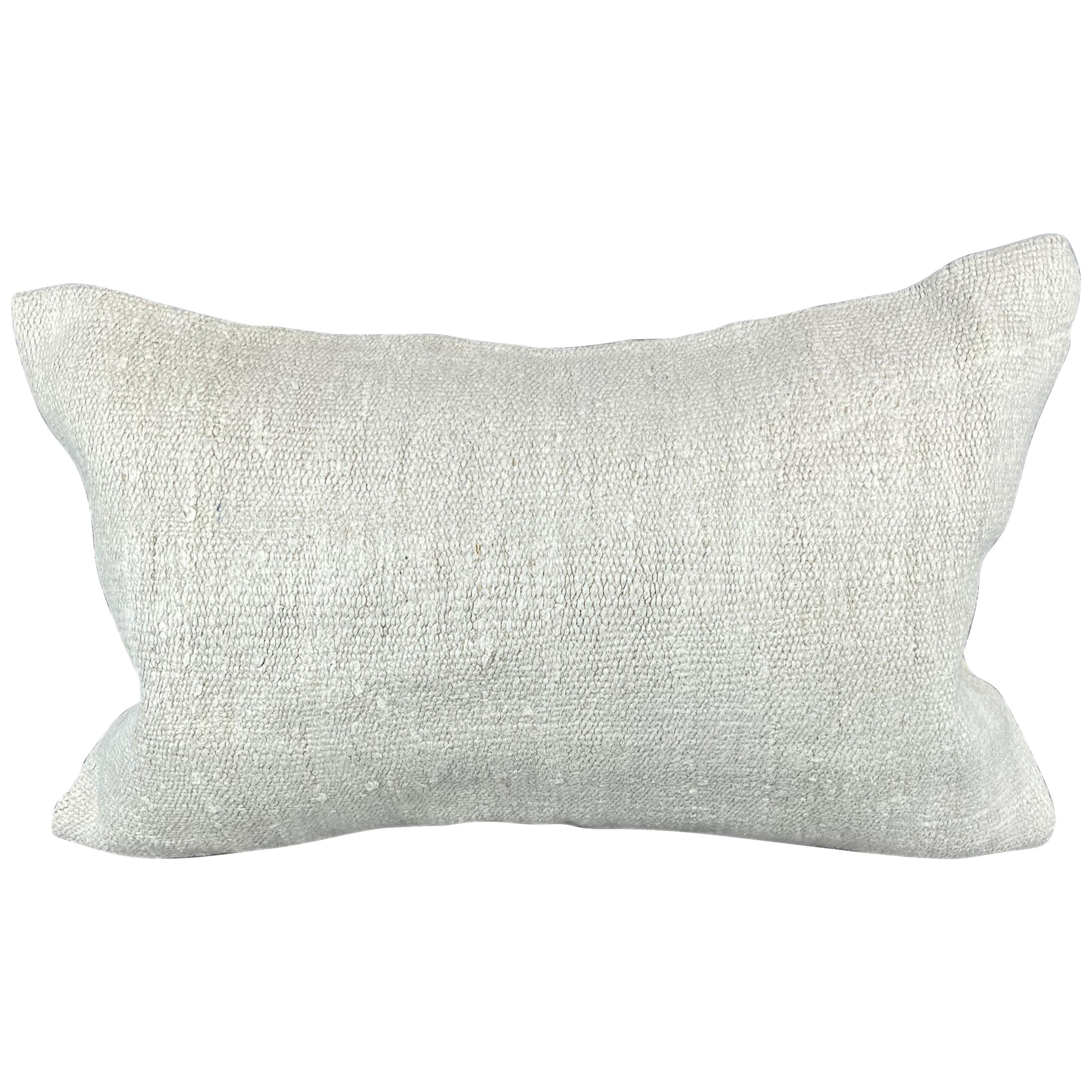 16 x 24 Cuscino in Canapa Cuscino Turco Nature Bianco Cuscino Copricuscino #6117 in vendita
