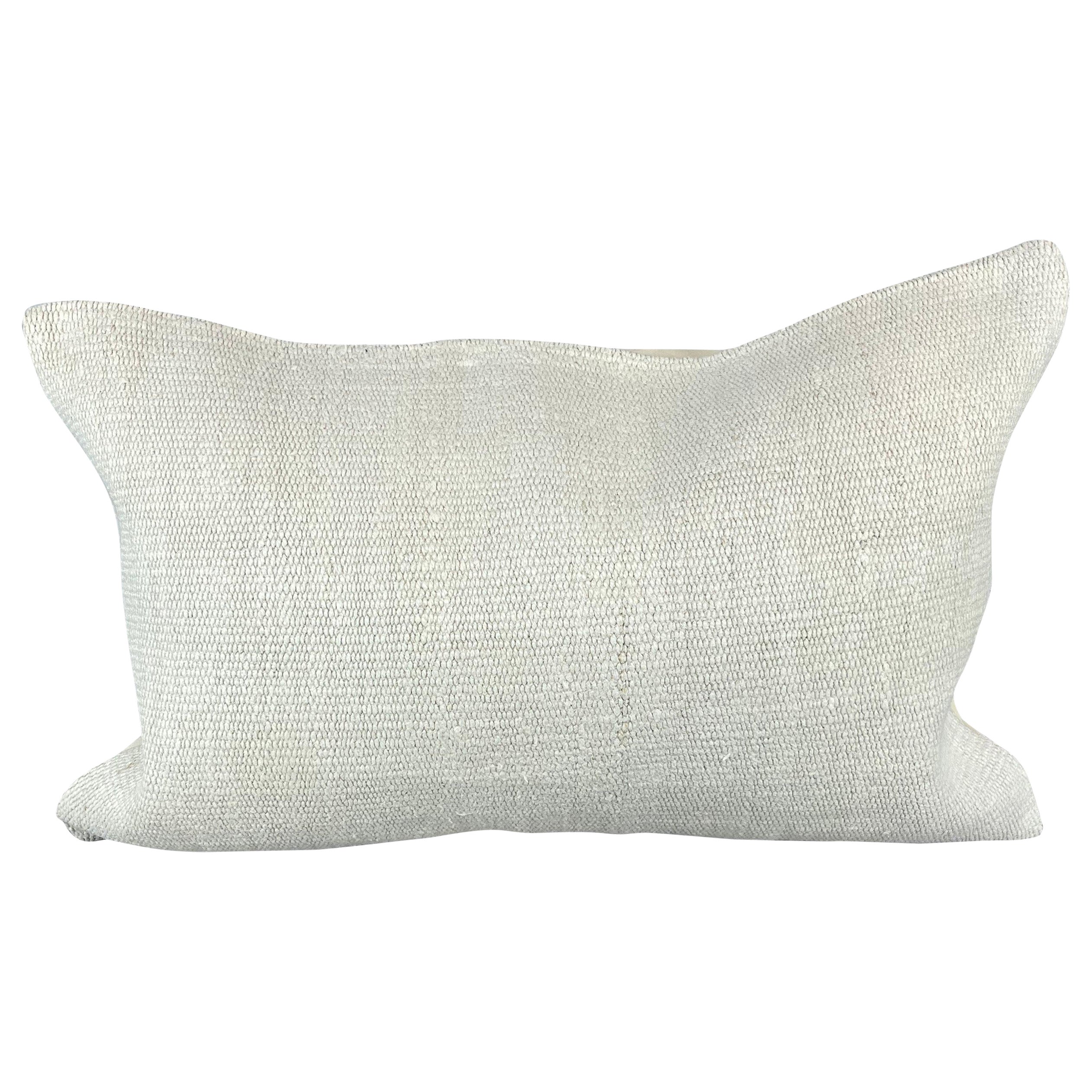 16 x 24 Cuscino in Canapa Cuscino Turco Nature Bianco Cuscino Copricuscino #6124