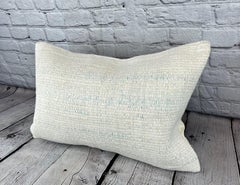 16 x 24 Hemp Pillow Turkish Cushion Natural White Pillow Cushion Cover #6125