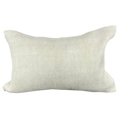 16 x 24 Hemp Pillow Turkish Cushion Natural White Pillow Cushion Cover #6128